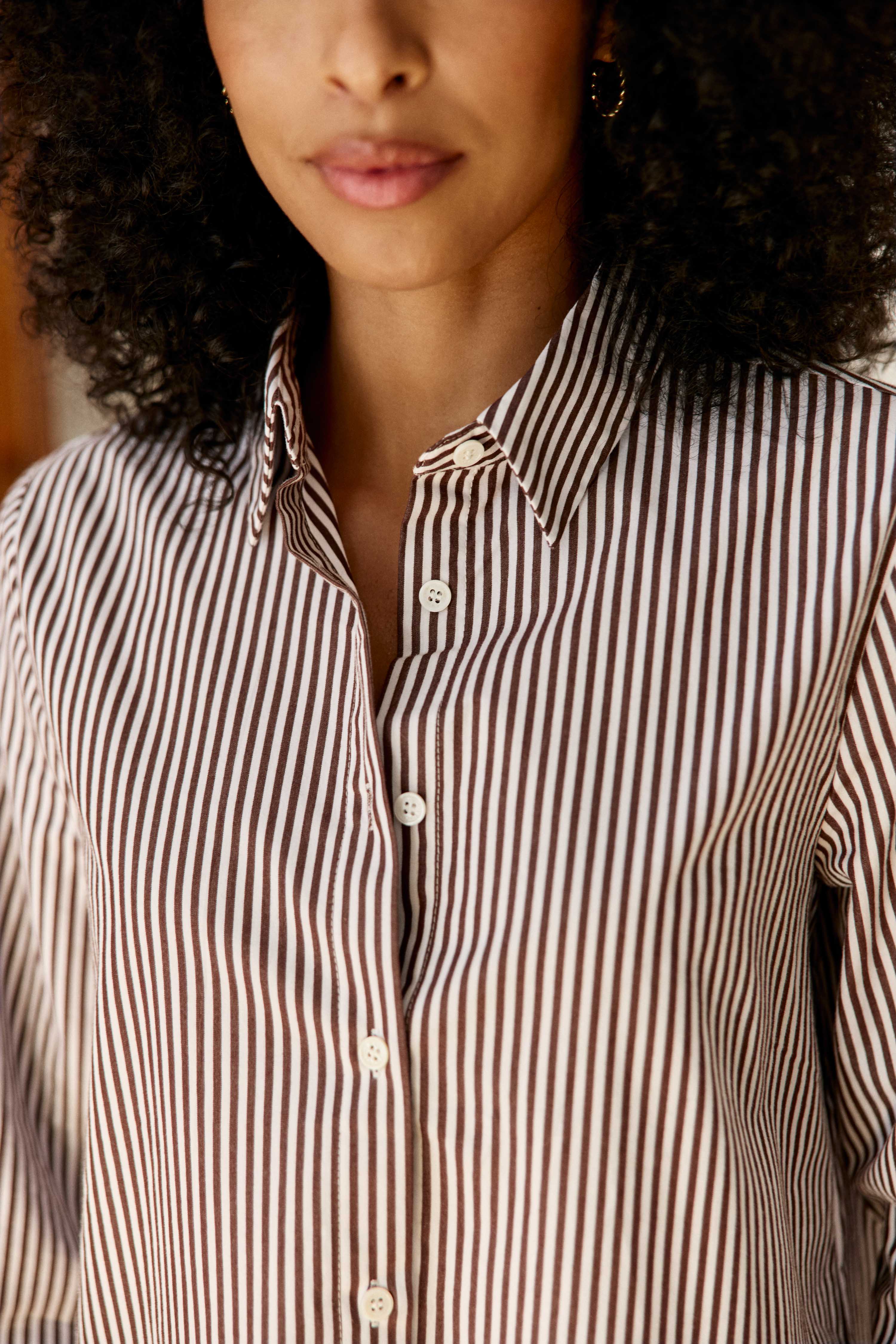Carine - Chemise rayée
