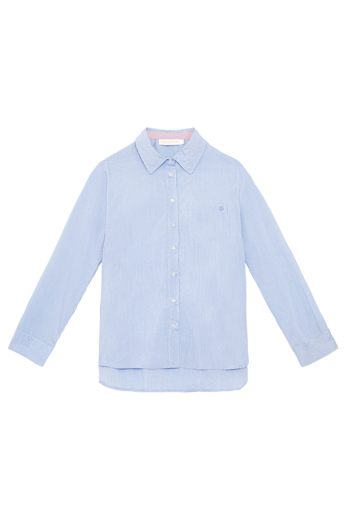 Chemise rayée bleue - Carla