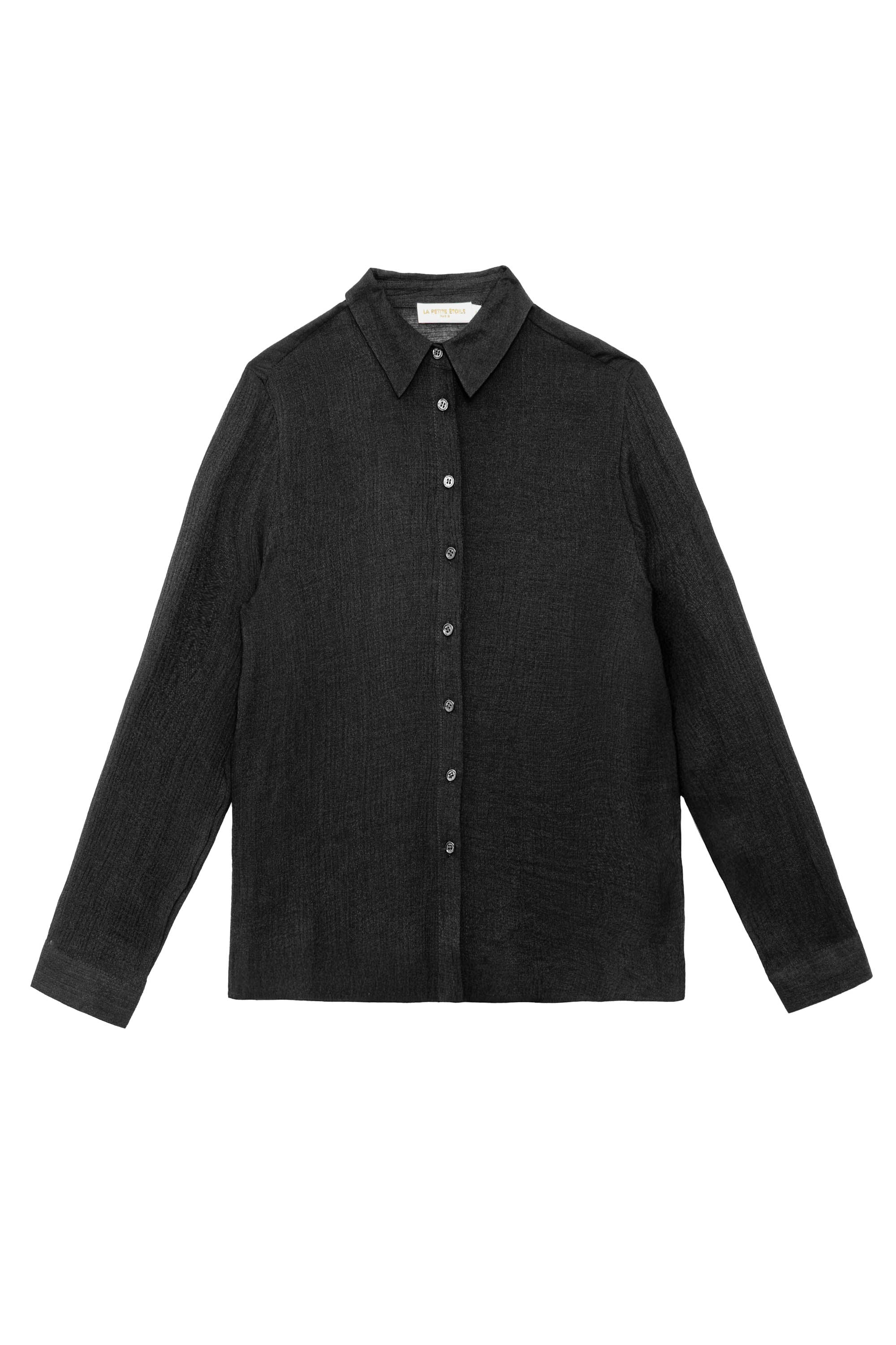 Chemise noire - Caroline