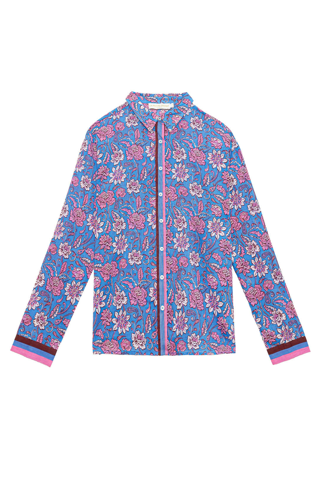 Floral straight blouse - Cathya