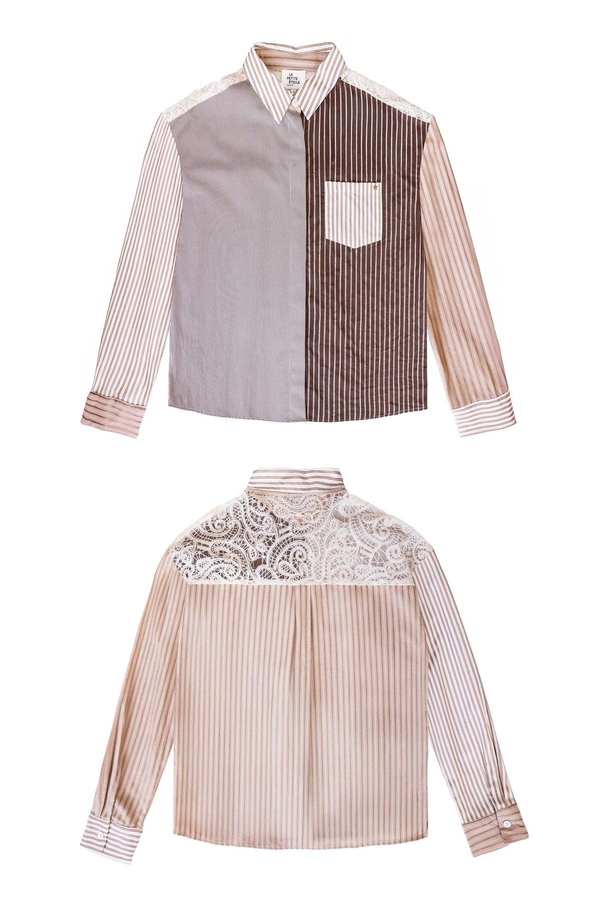 Celine - Chemise patchwork
