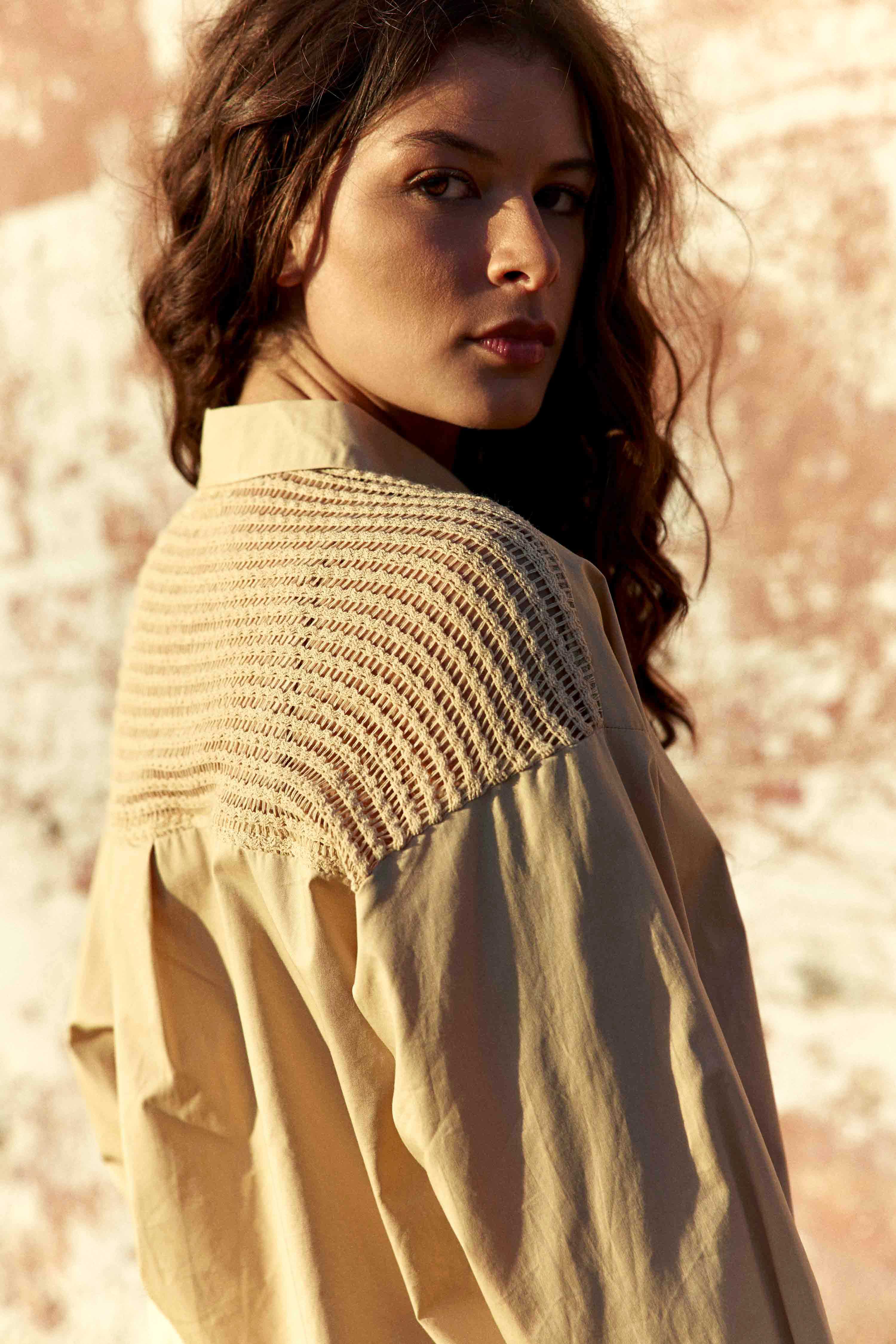 Chemisier Charly - Beige