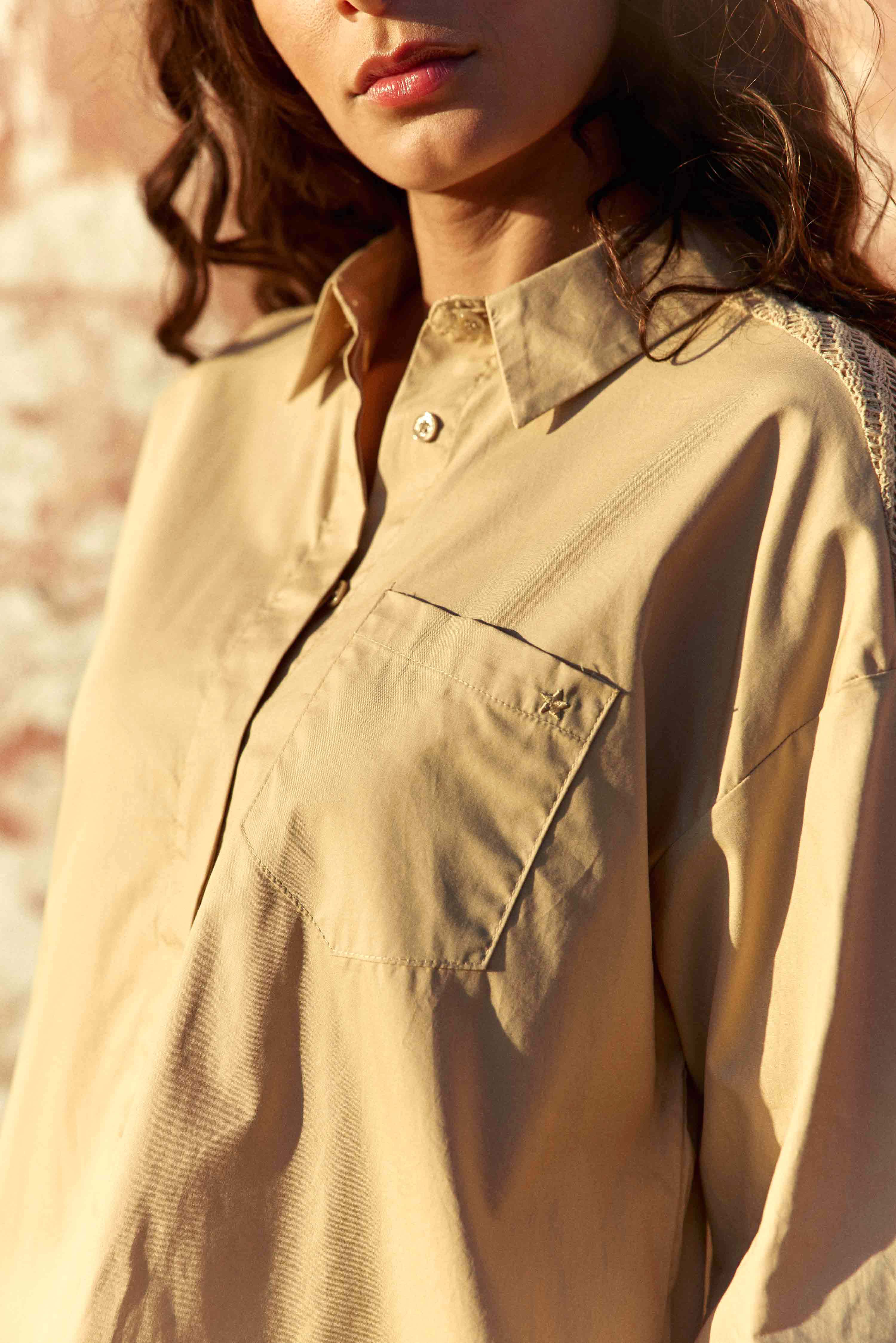 Chemisier Charly - Beige