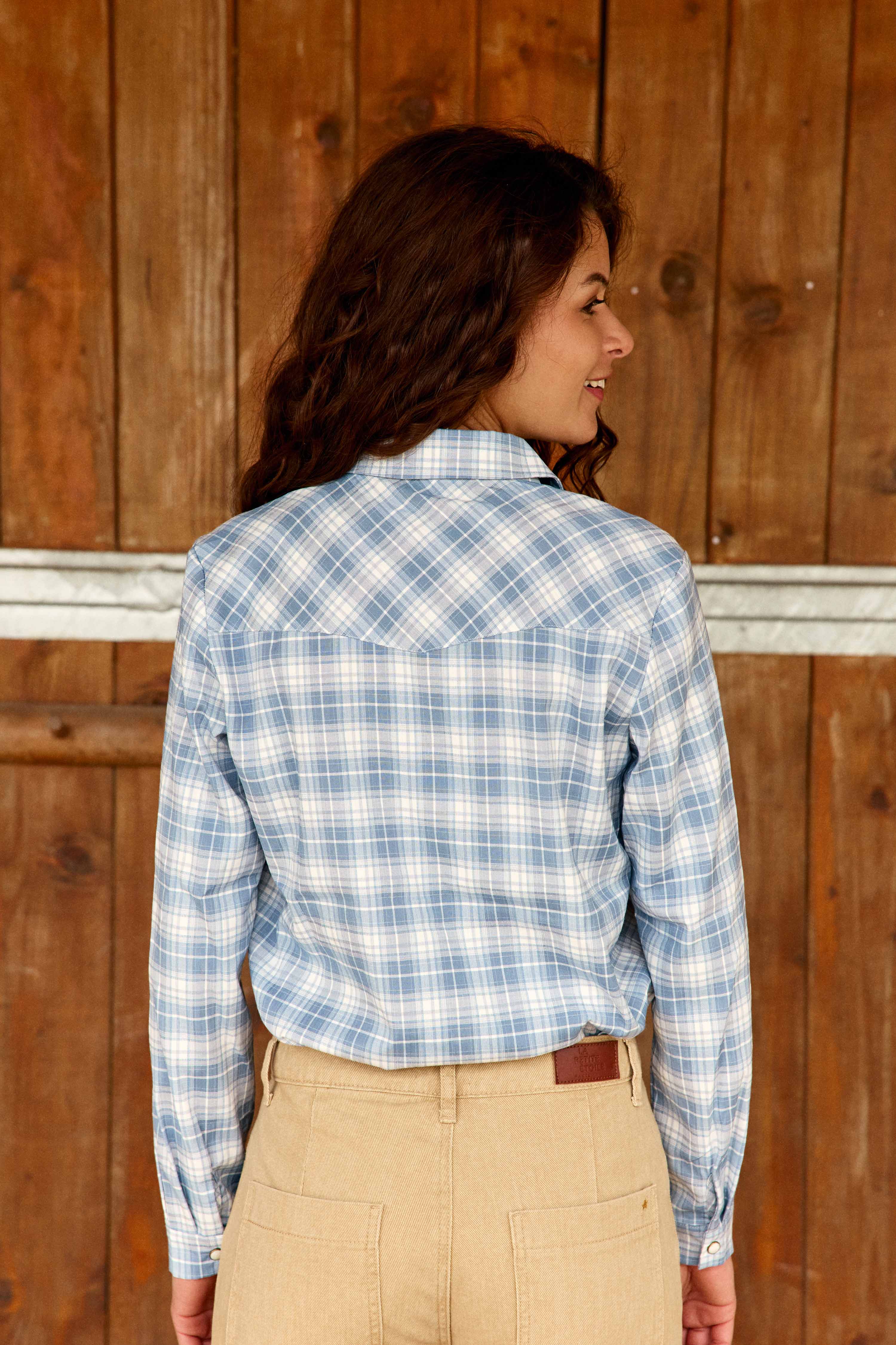 Clau - Chemise à carreaux