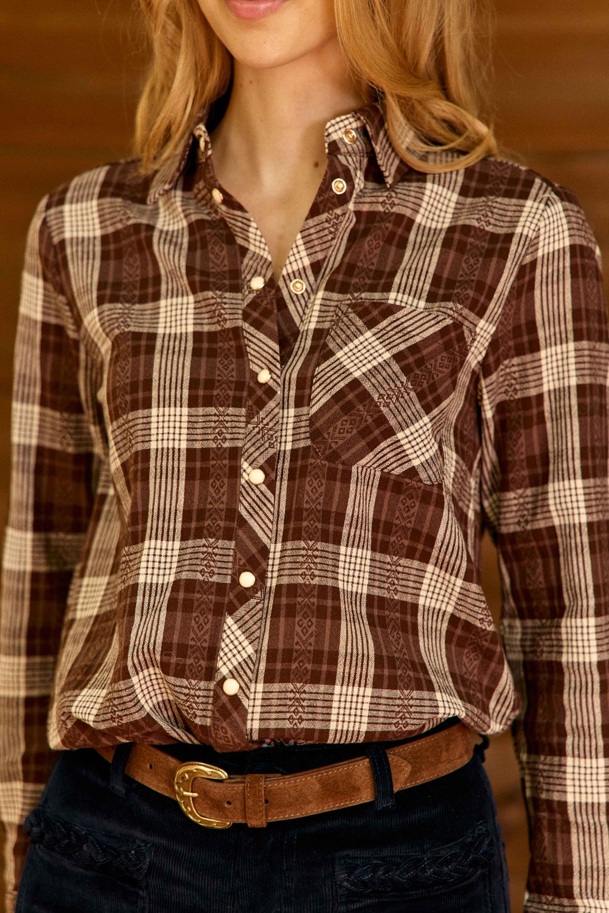 Clau - Plaid shirt