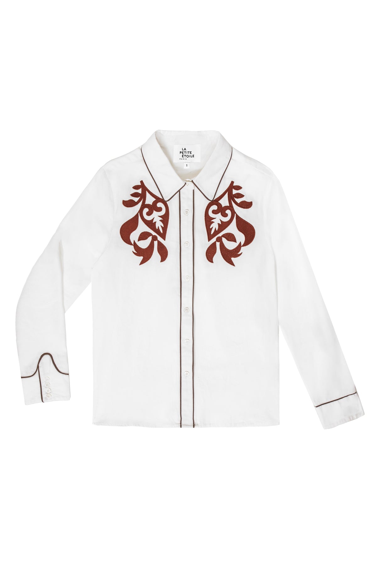 Clemt - Embroidered shirt