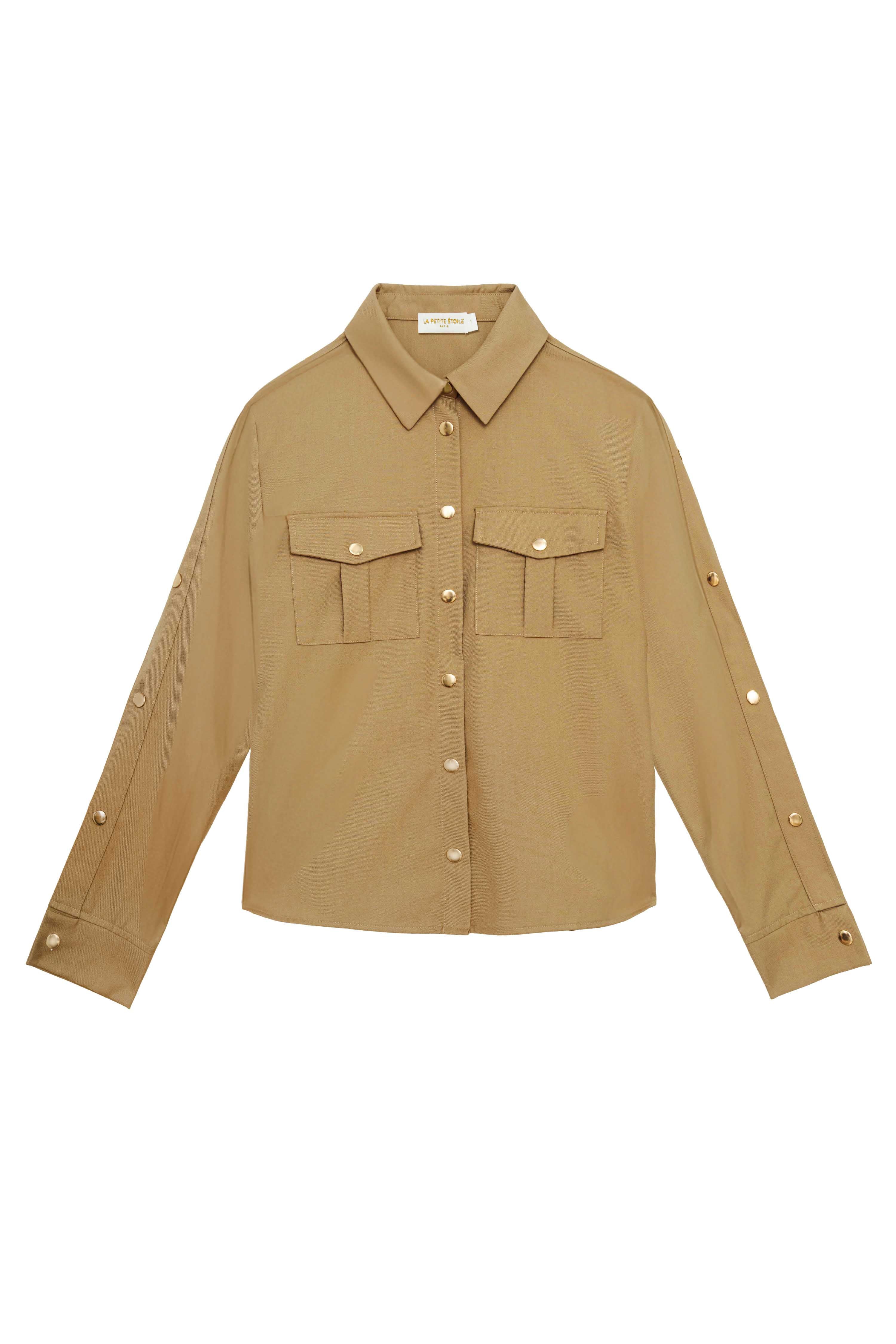 Chemisier Clevia - Camel