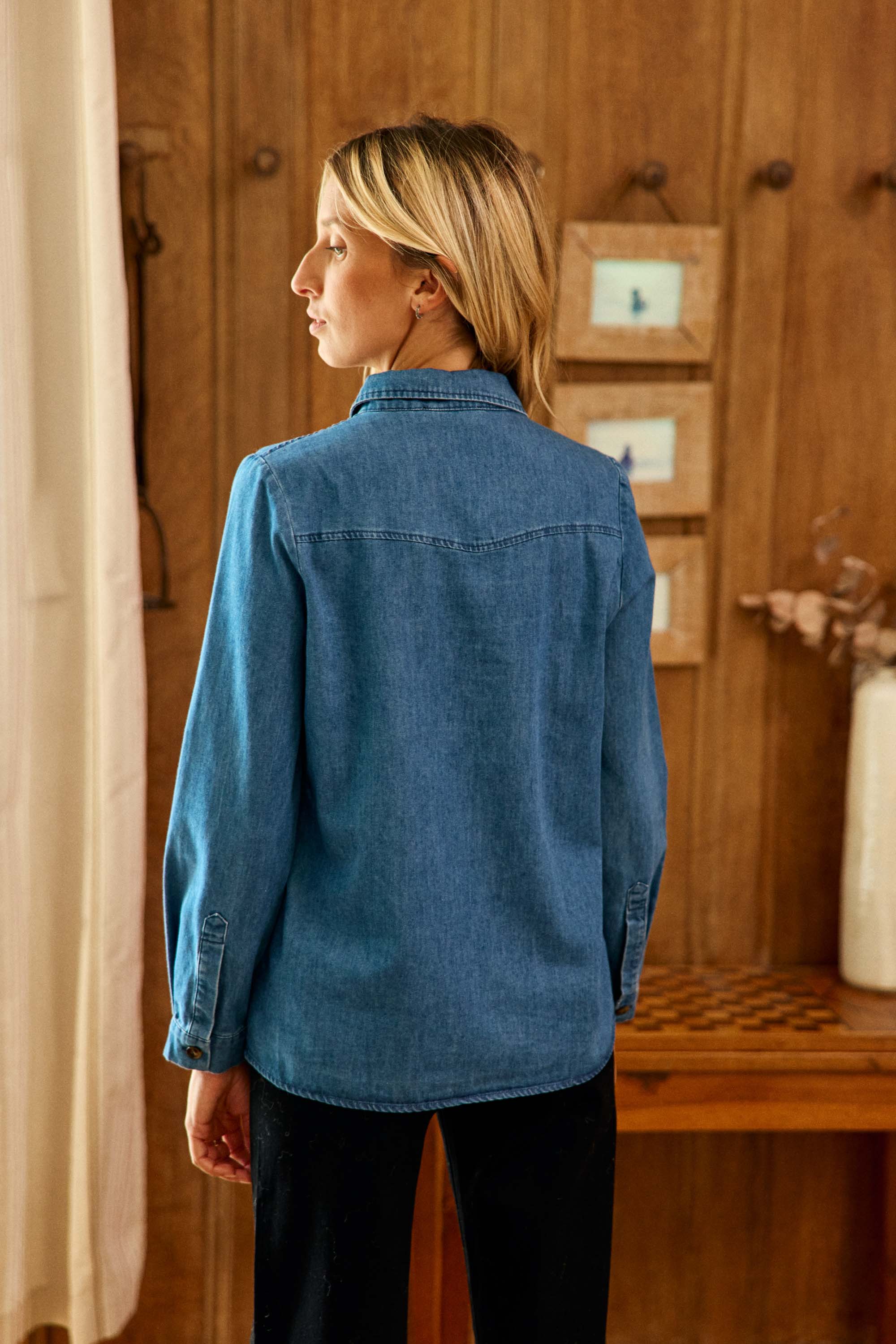 Clovy Blouse - Stone