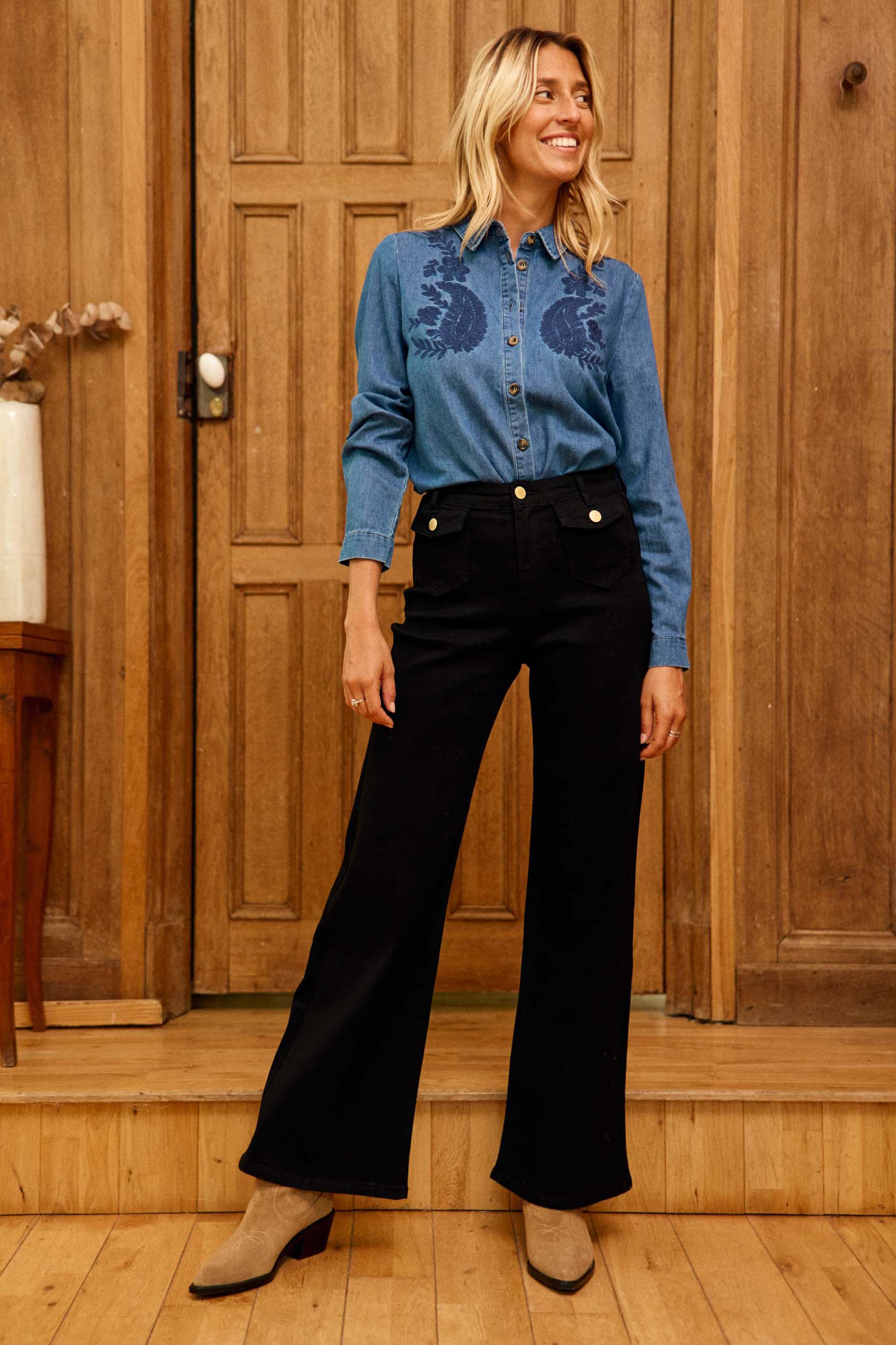 Clovy Blouse - Stone