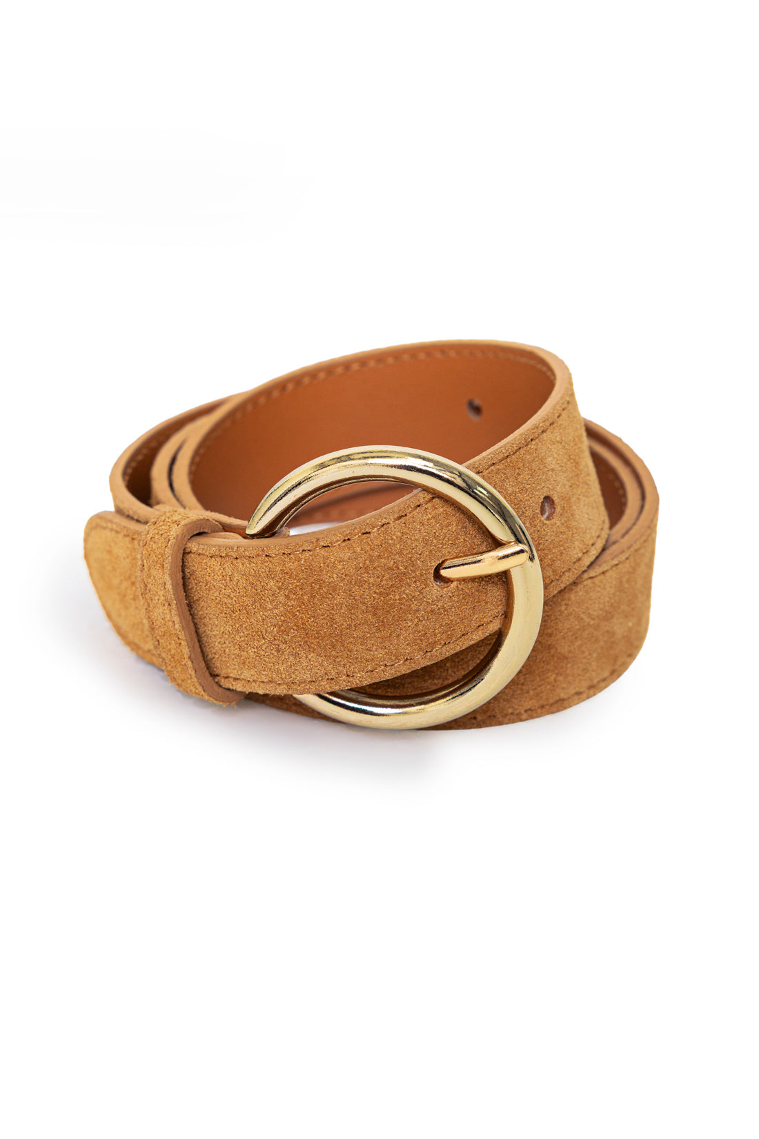Dixon Leather Belt - Camel
