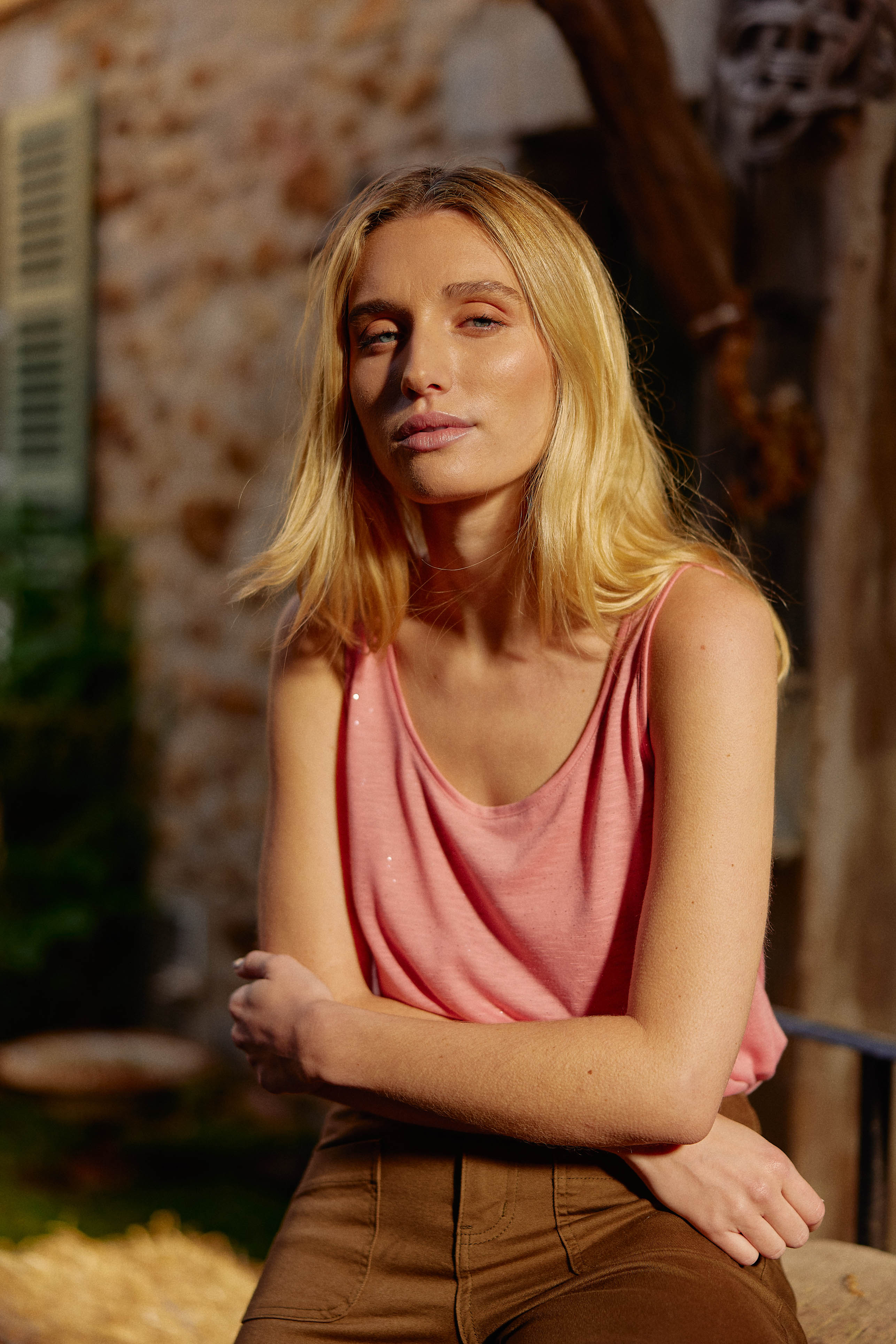 Tank top Diya - Rose Des Bois