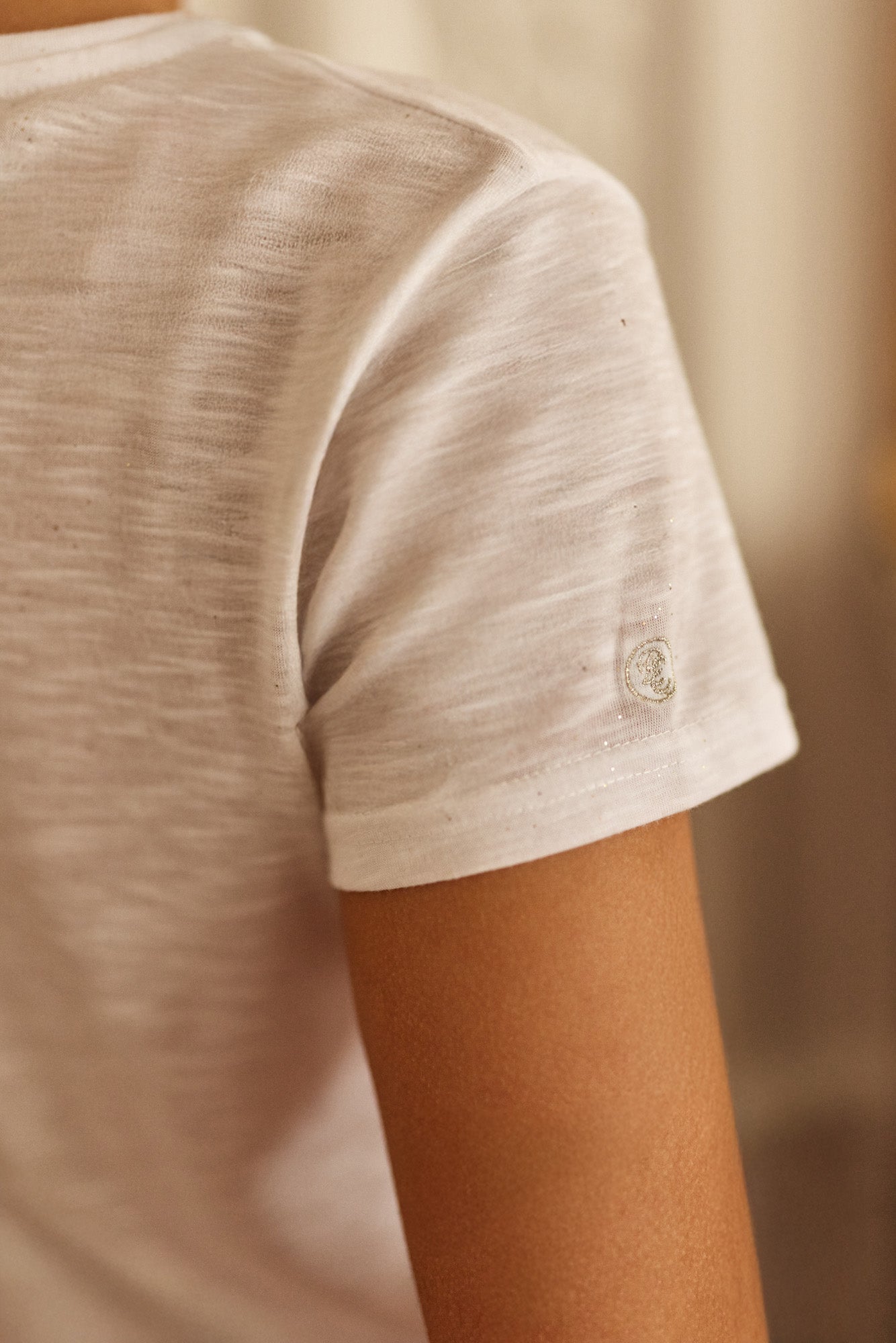 White T-shirt - Elva