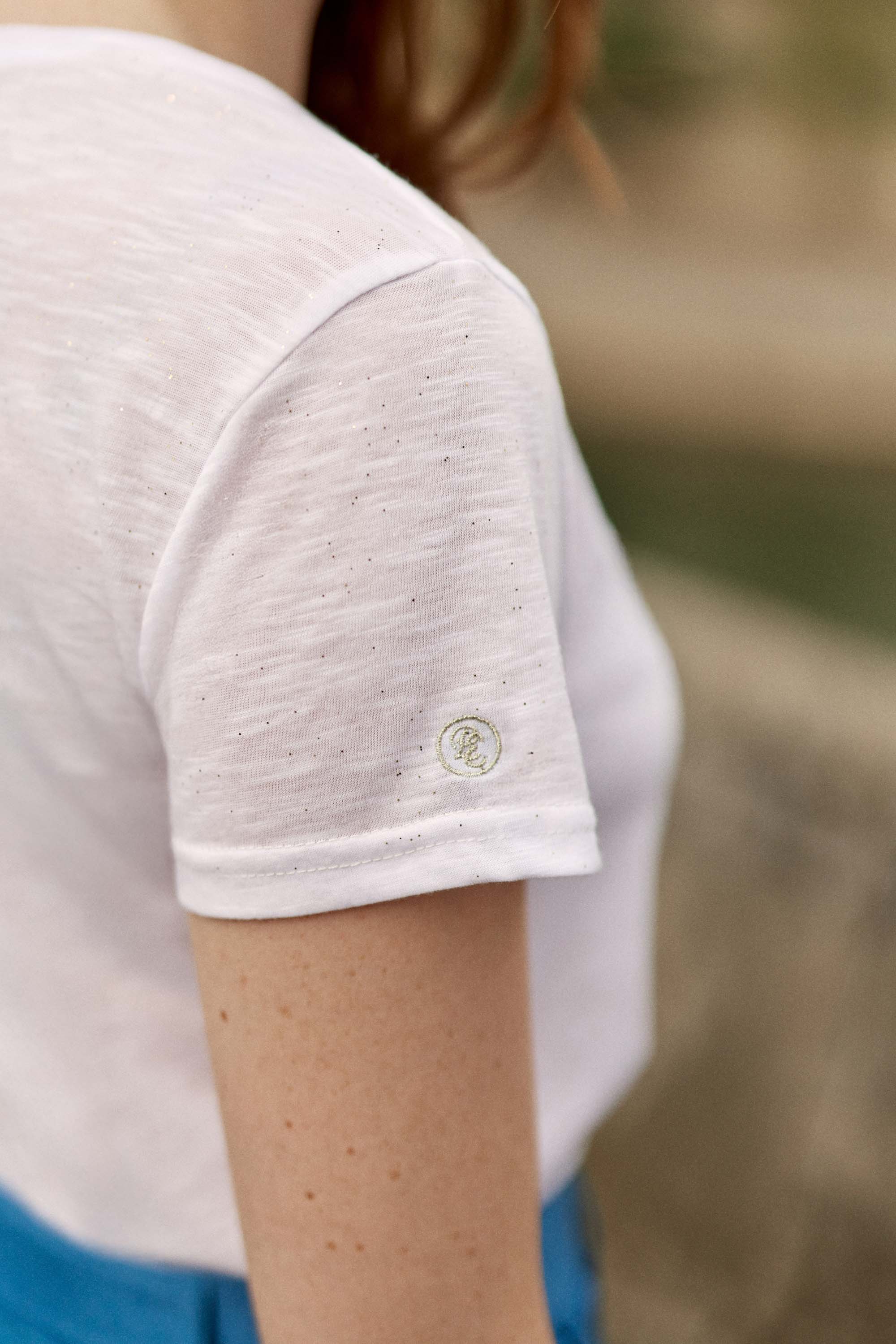 Weißes T-Shirt – Elvie