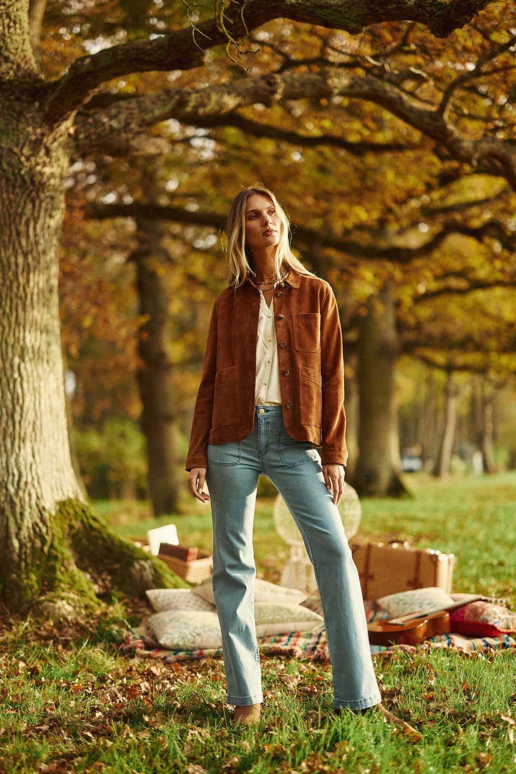 Fauline - Veste en cuir