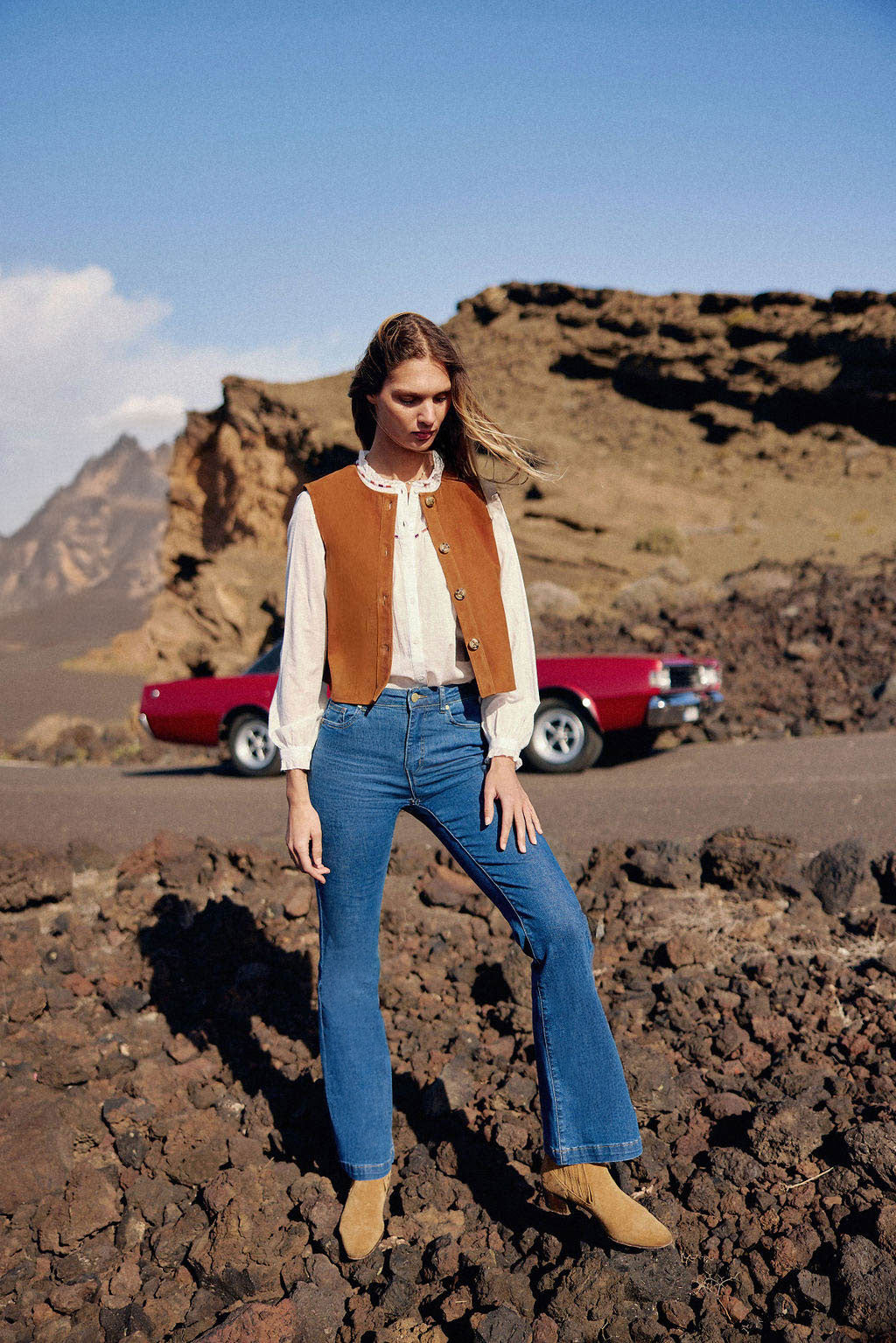 Flora Wildlederjacke
