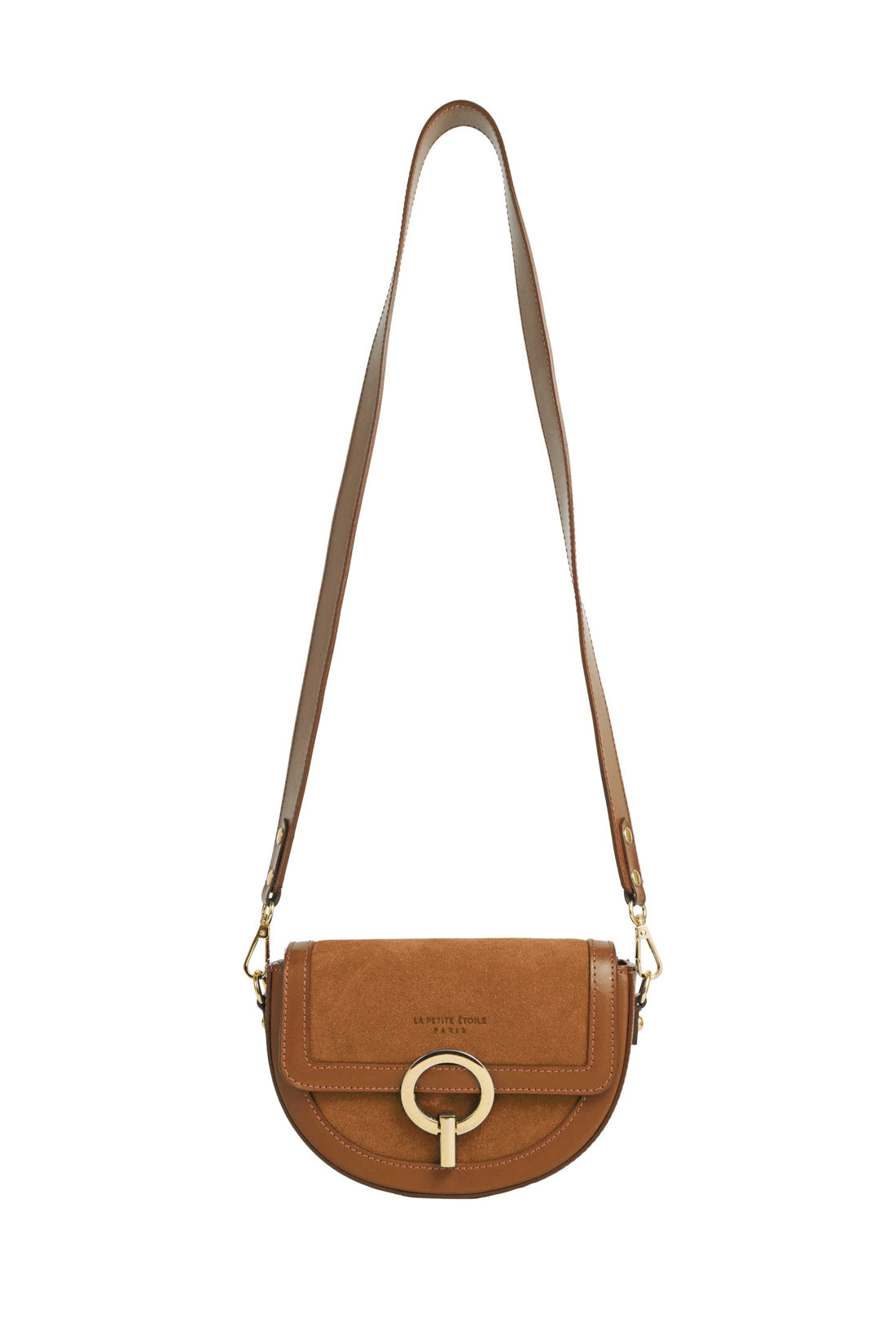 Jim leather bi-material bag