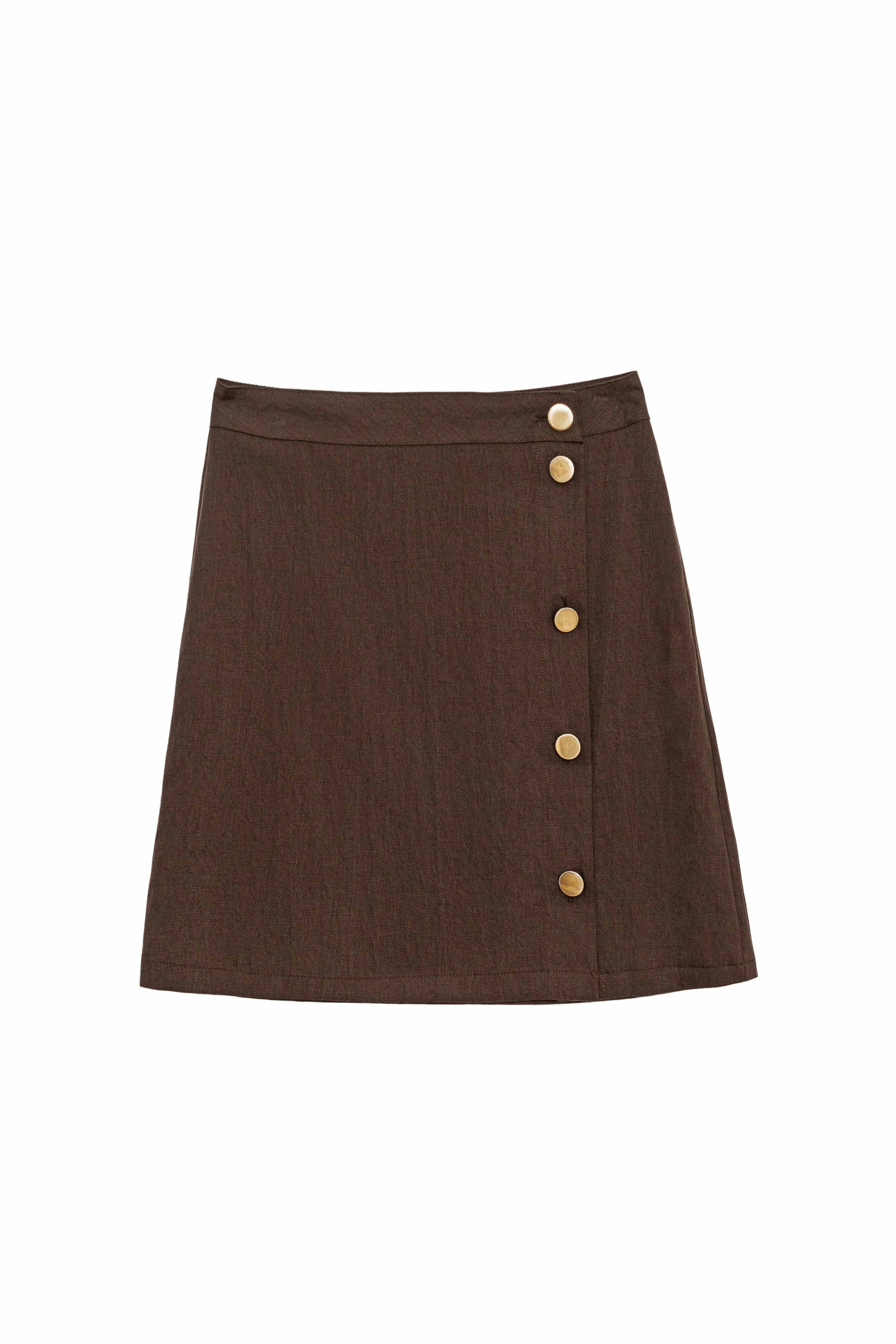 Joele - Jupe courte portefeuille