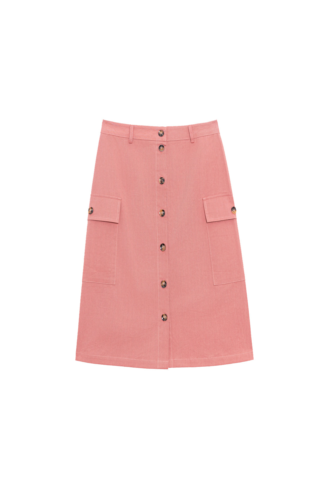 Jupe droite rose - Joey