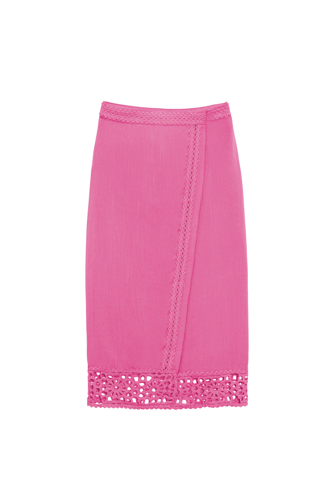 Pink wrap skirt - Jolene