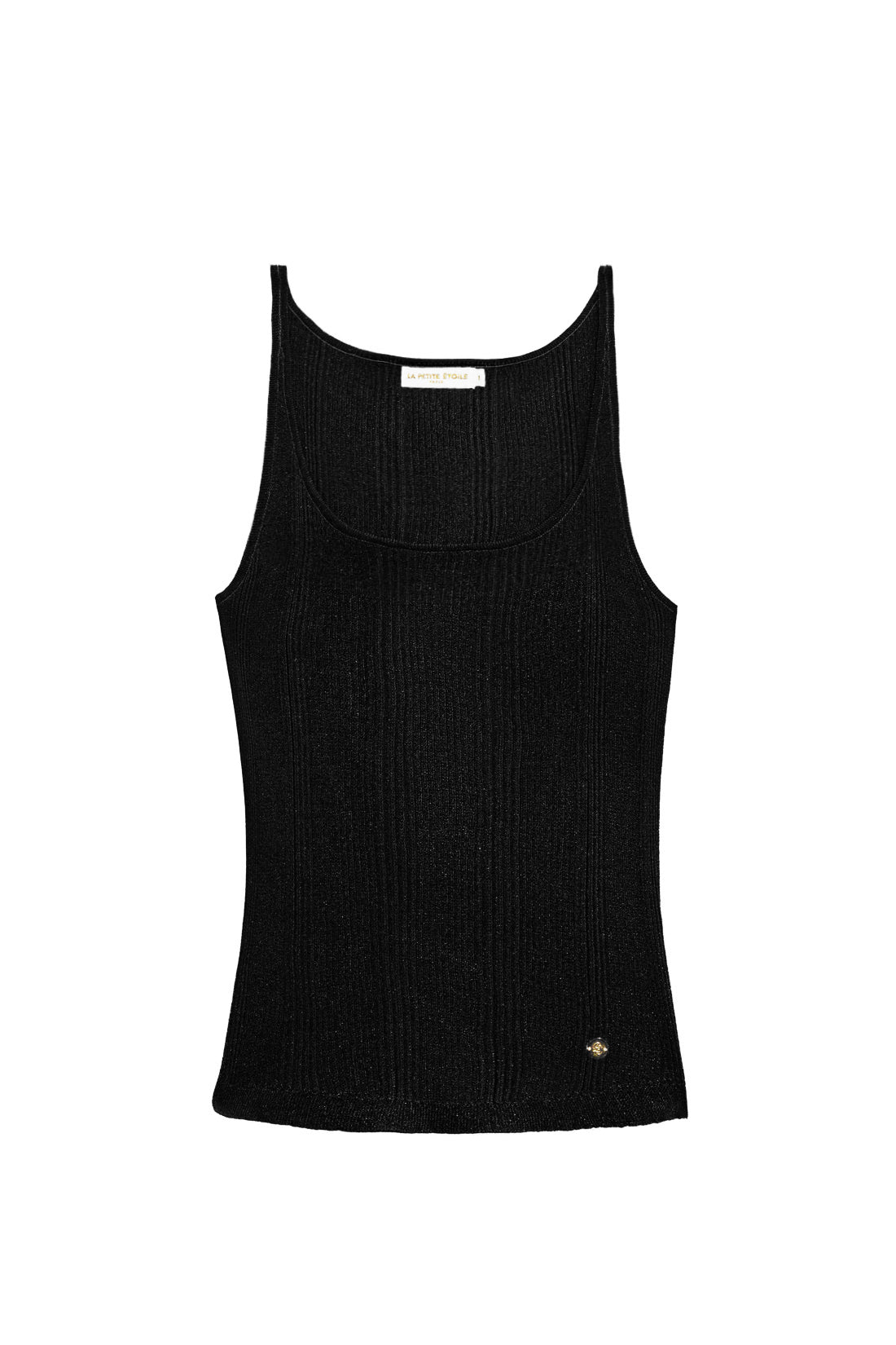 Débardeur maille noire - Juana