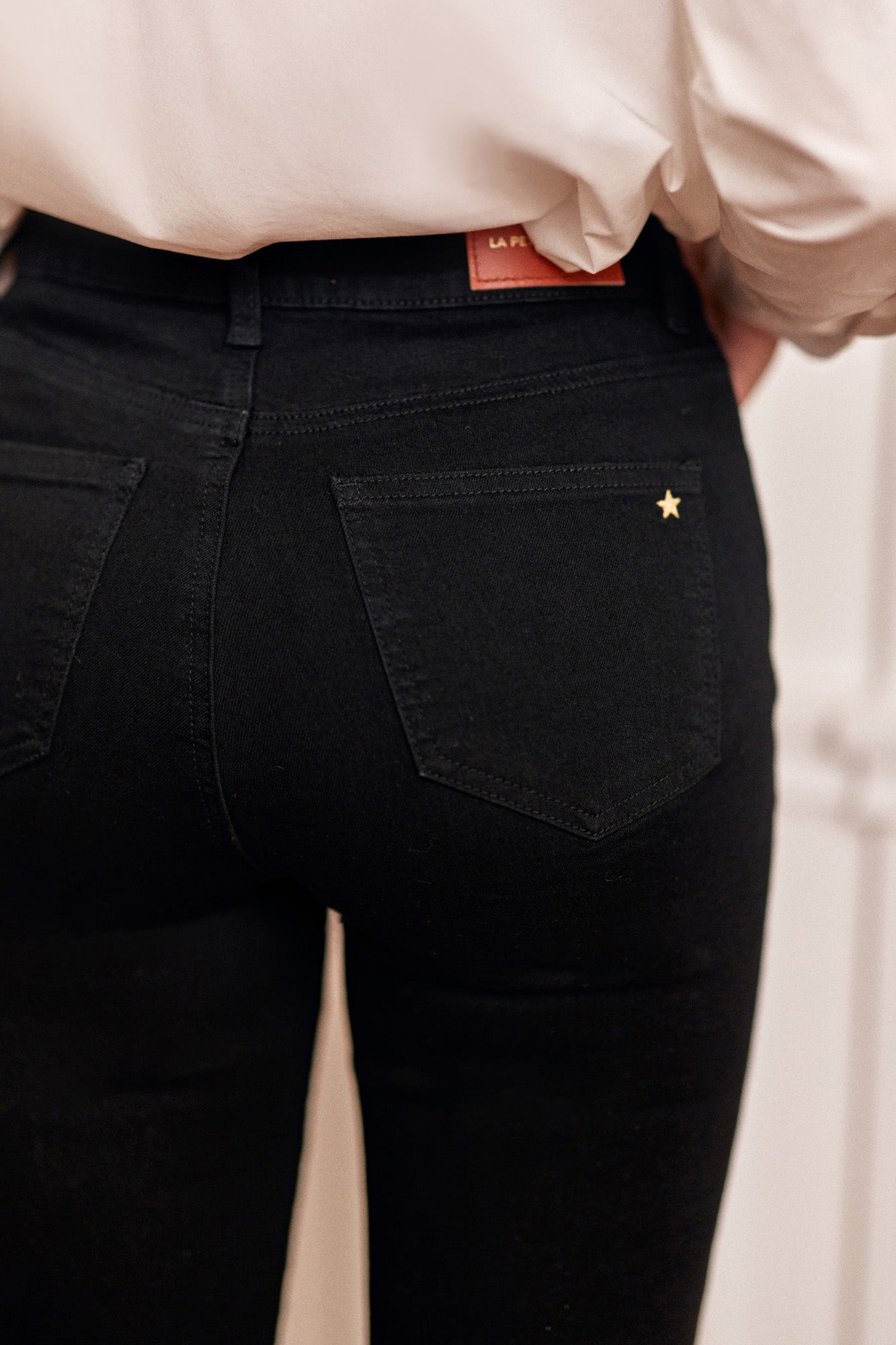 Black flared jeans - Lancelot