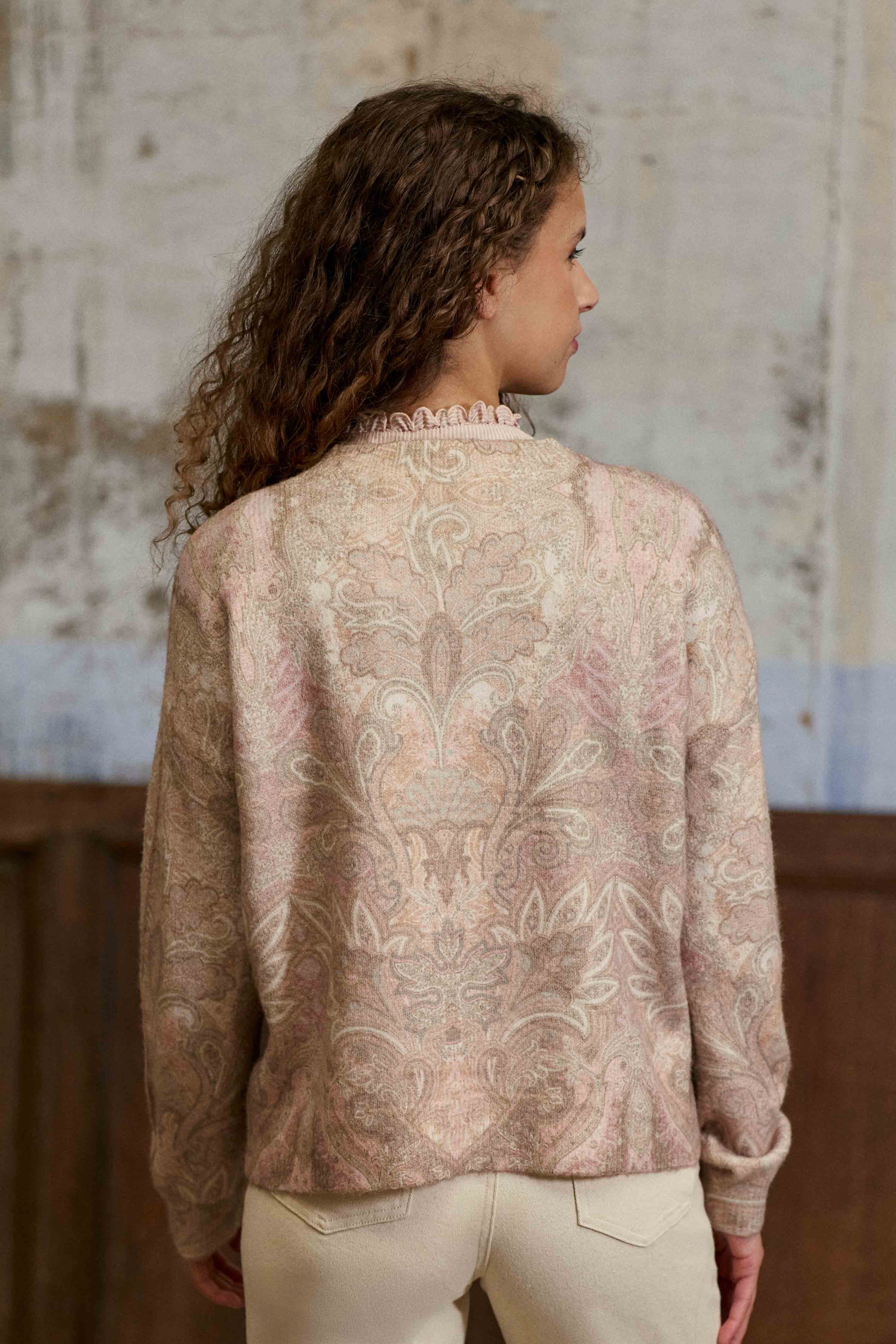 Pull à imprimés boho – Mady