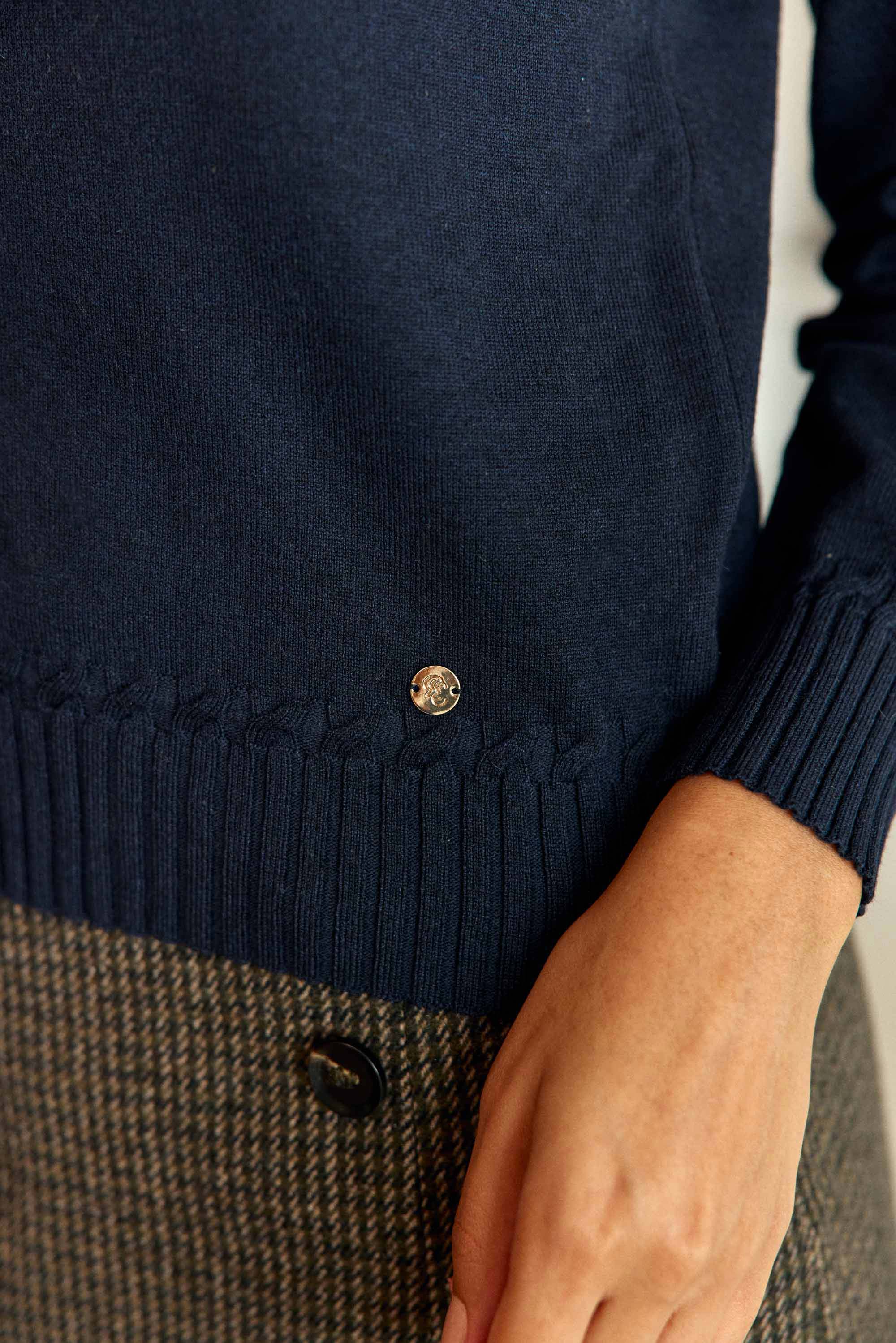 Maha Sweater - Navy
