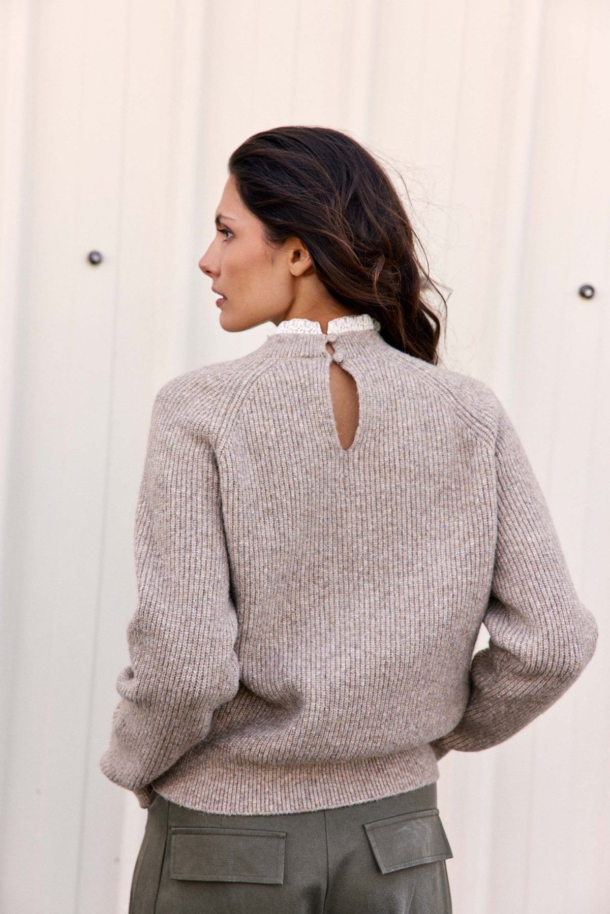 Malva - Stehkragenpullover