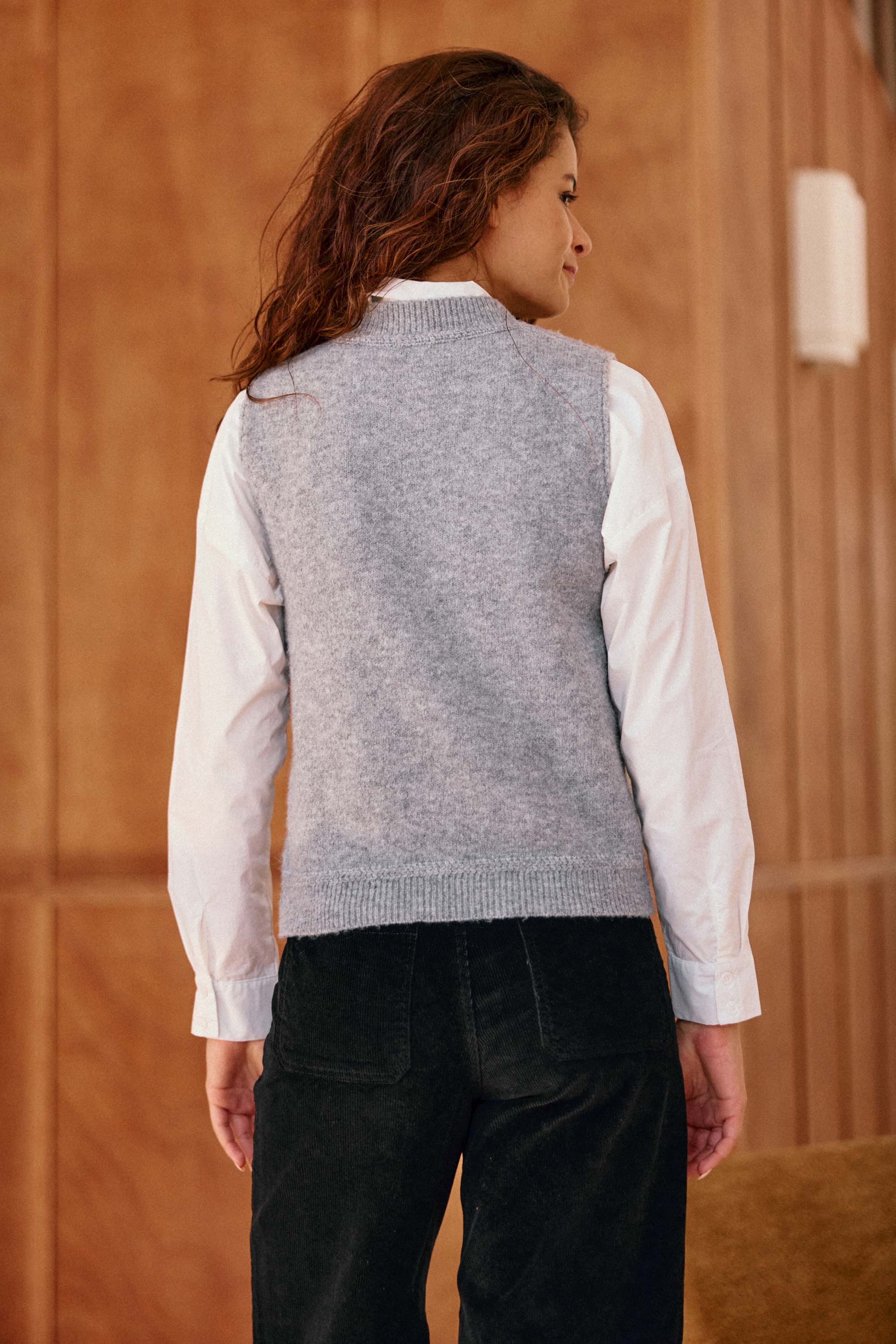 Pull Manda - Gris Chine