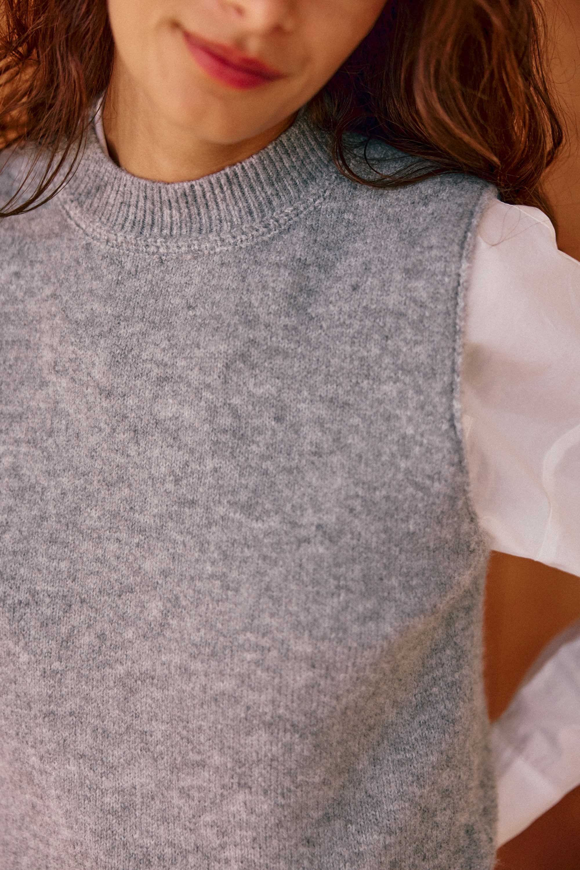 Pull Manda - Gris Chine
