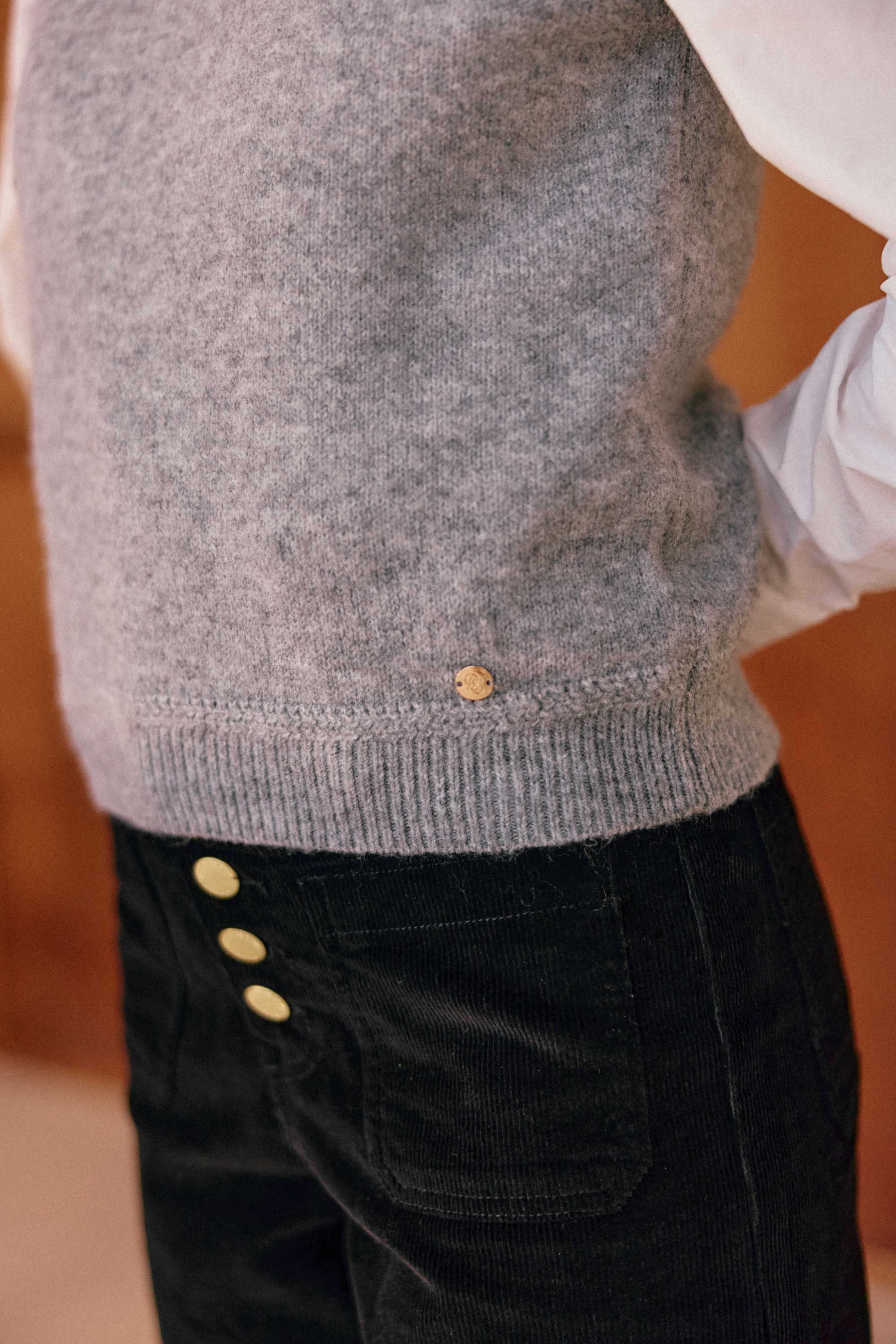 Pull Manda - Gris Chine