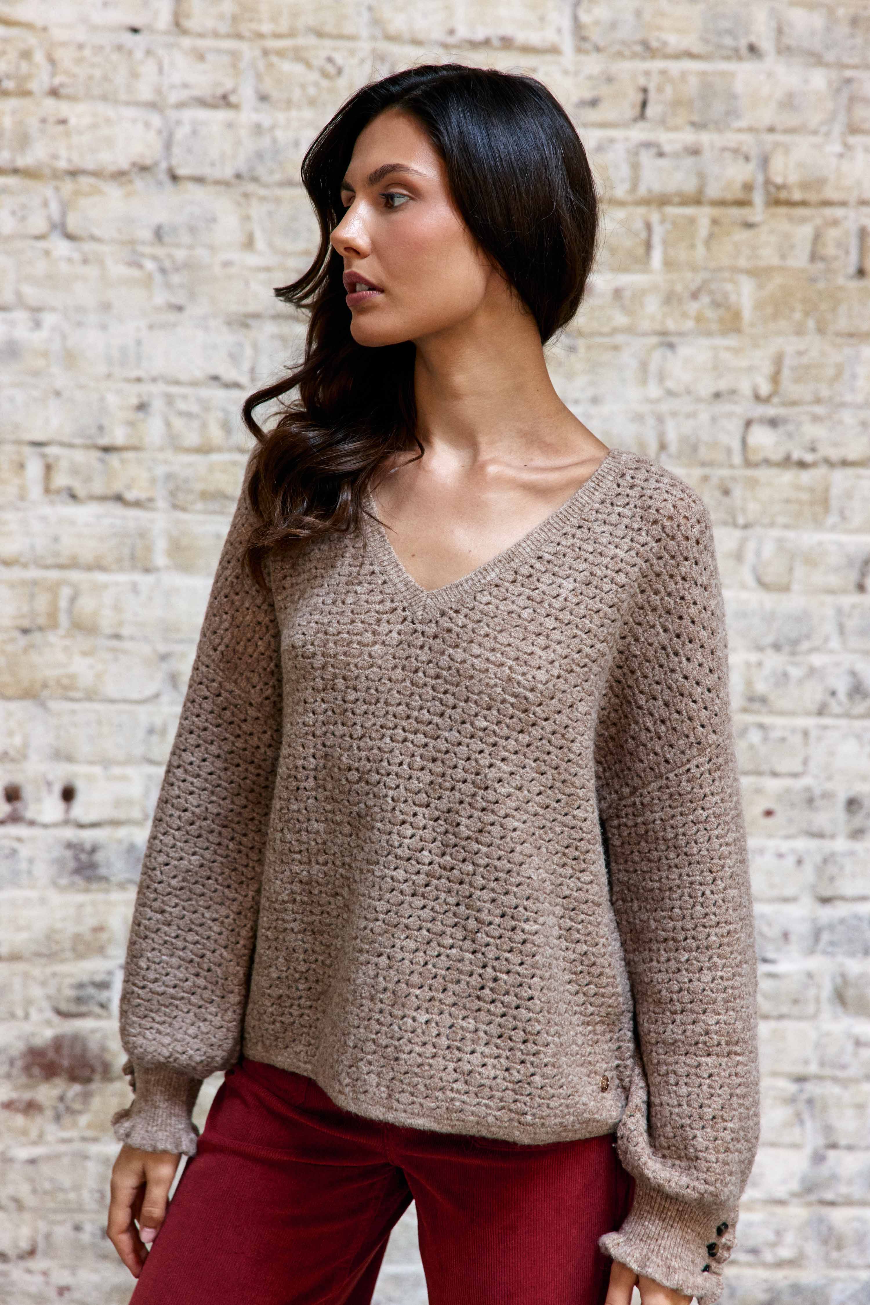 Mandine - Weiter Pullover