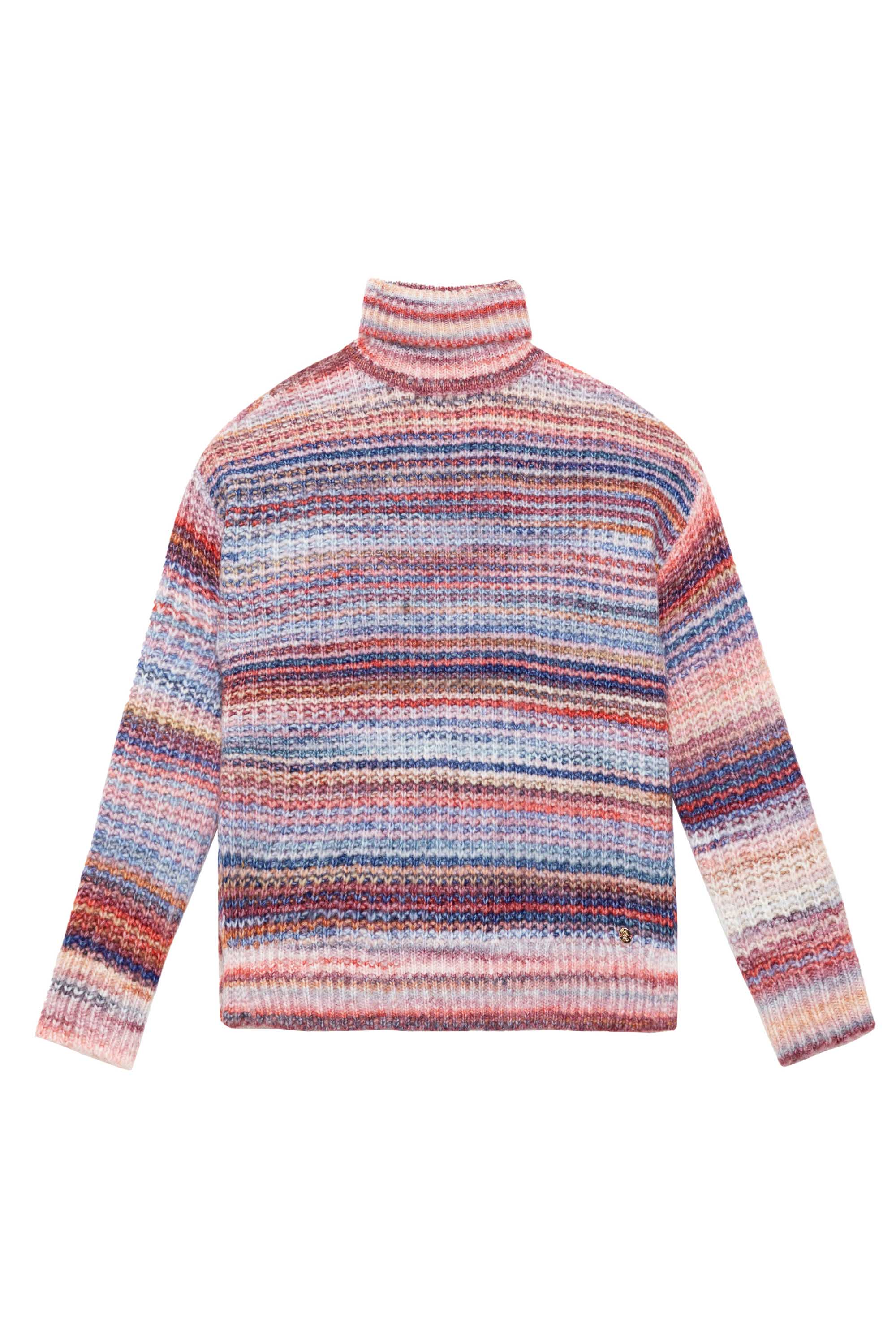 Pull bleu/rose - Mandy