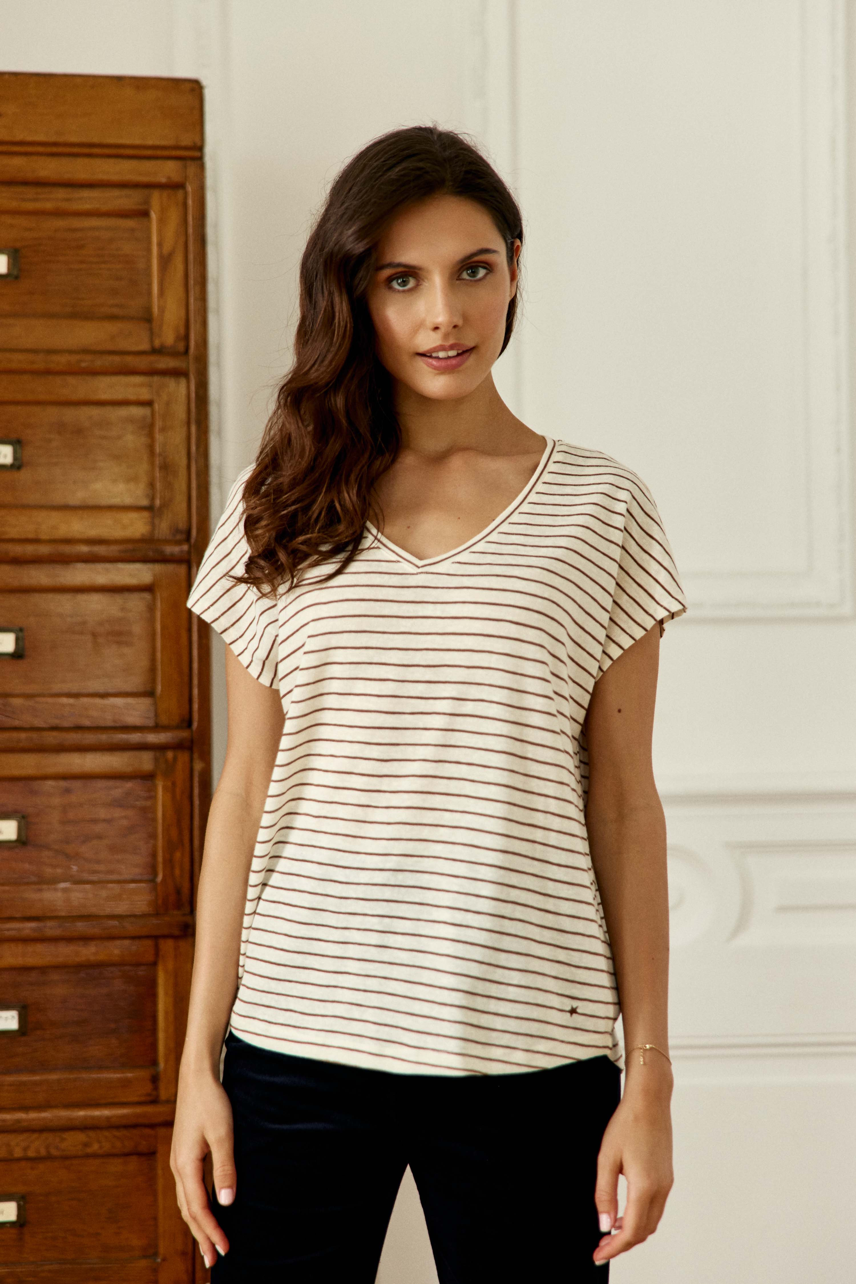 Marcelina - T-shirt marinière