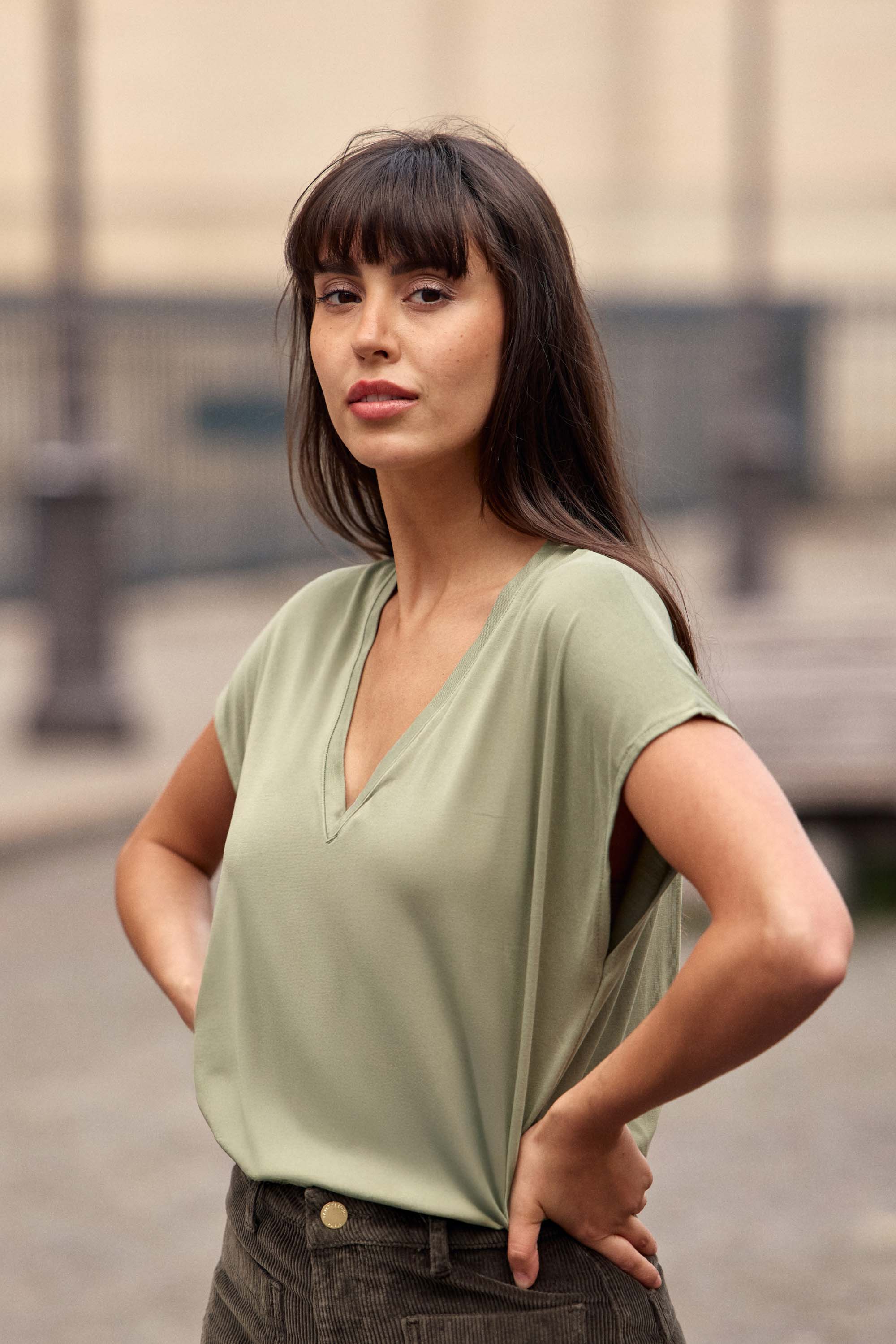 T-shirt Marcelina - Vert