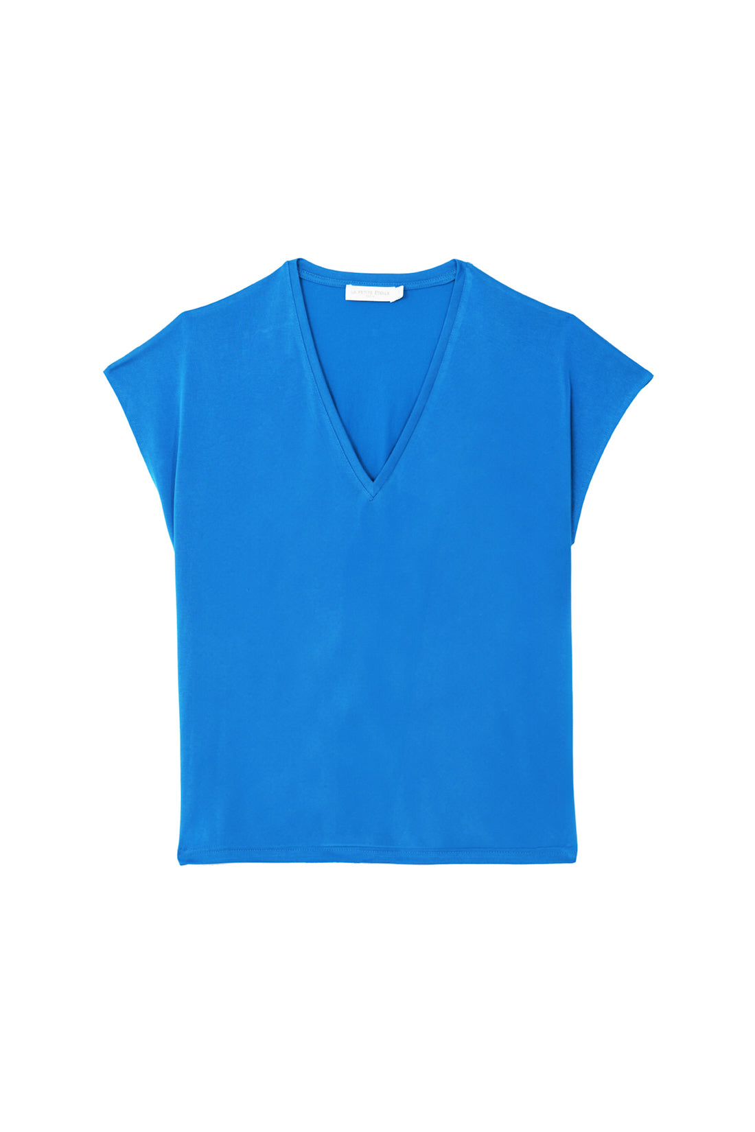Blue V-neck t-shirt - Marcellina