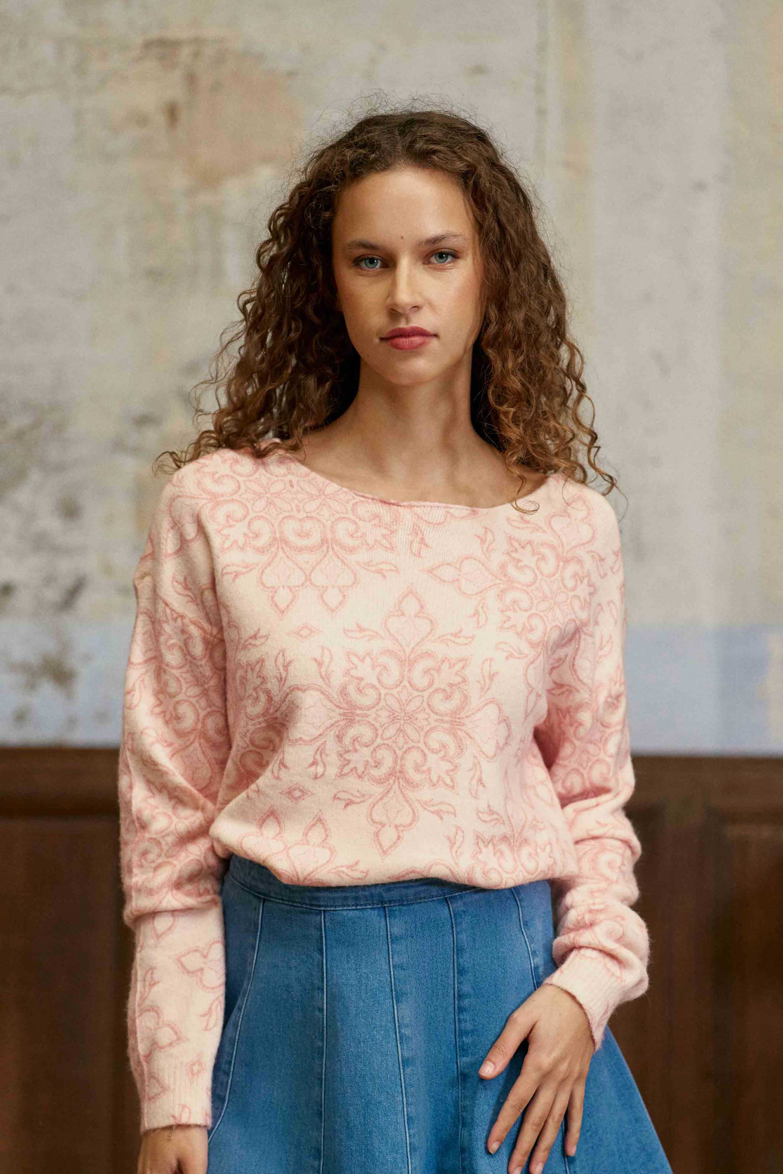 Pull imprimés réversible – Margot