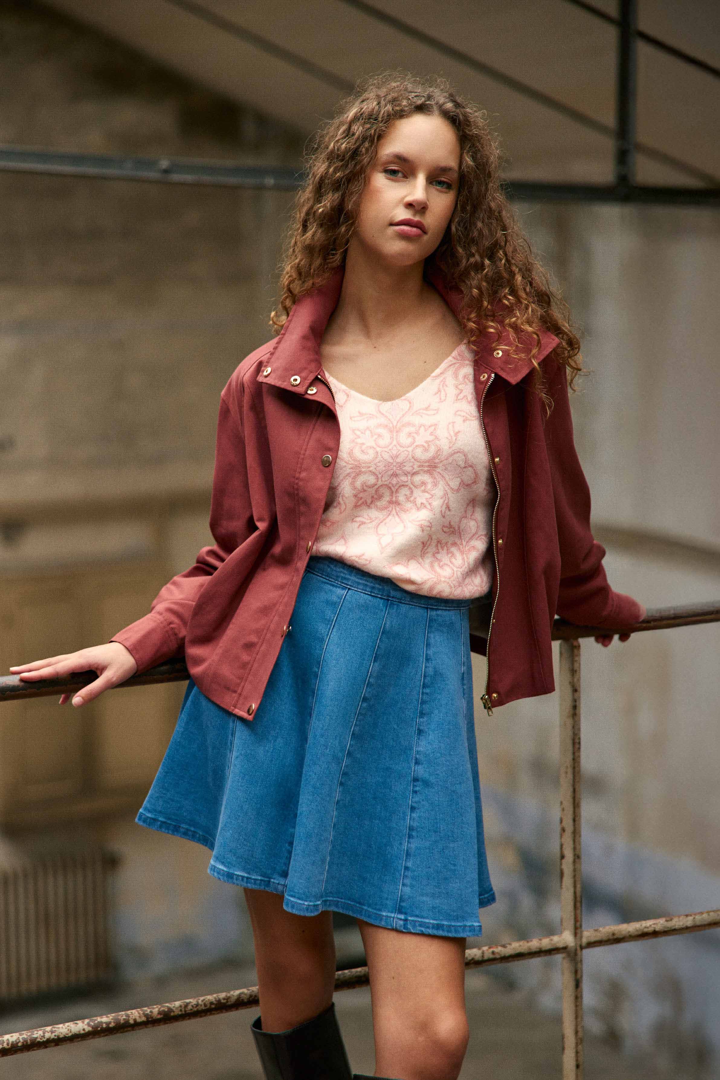 Pull imprimés réversible – Margot