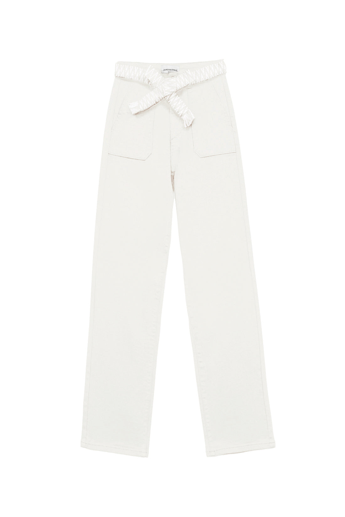 Marisol straight-leg pants - White