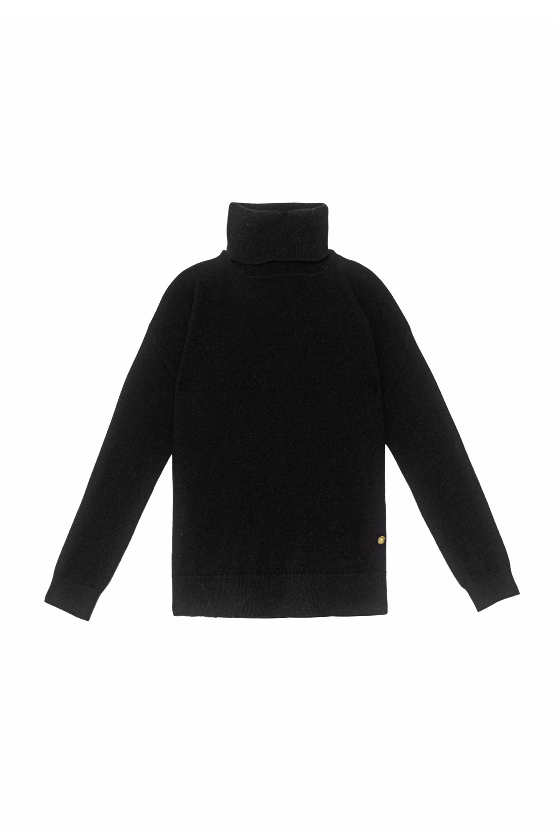 Pull col roulé Marlen - Noir