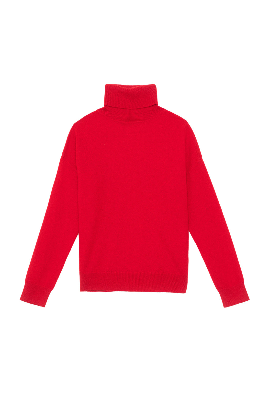 Pull col roulé Marlen - Rouge