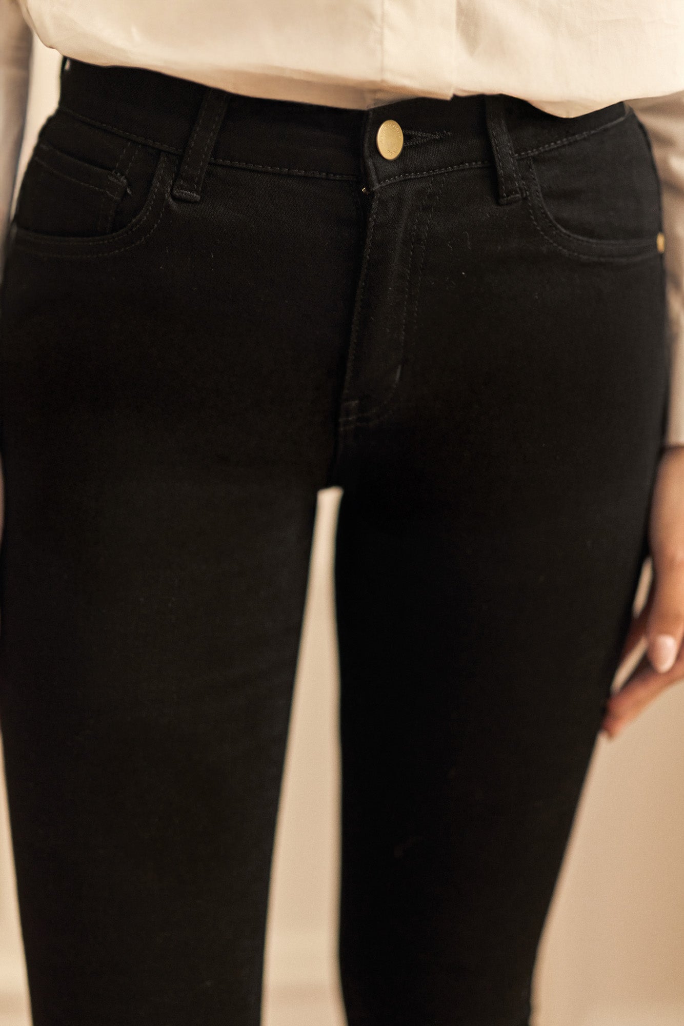 Black skinny jeans - Maude