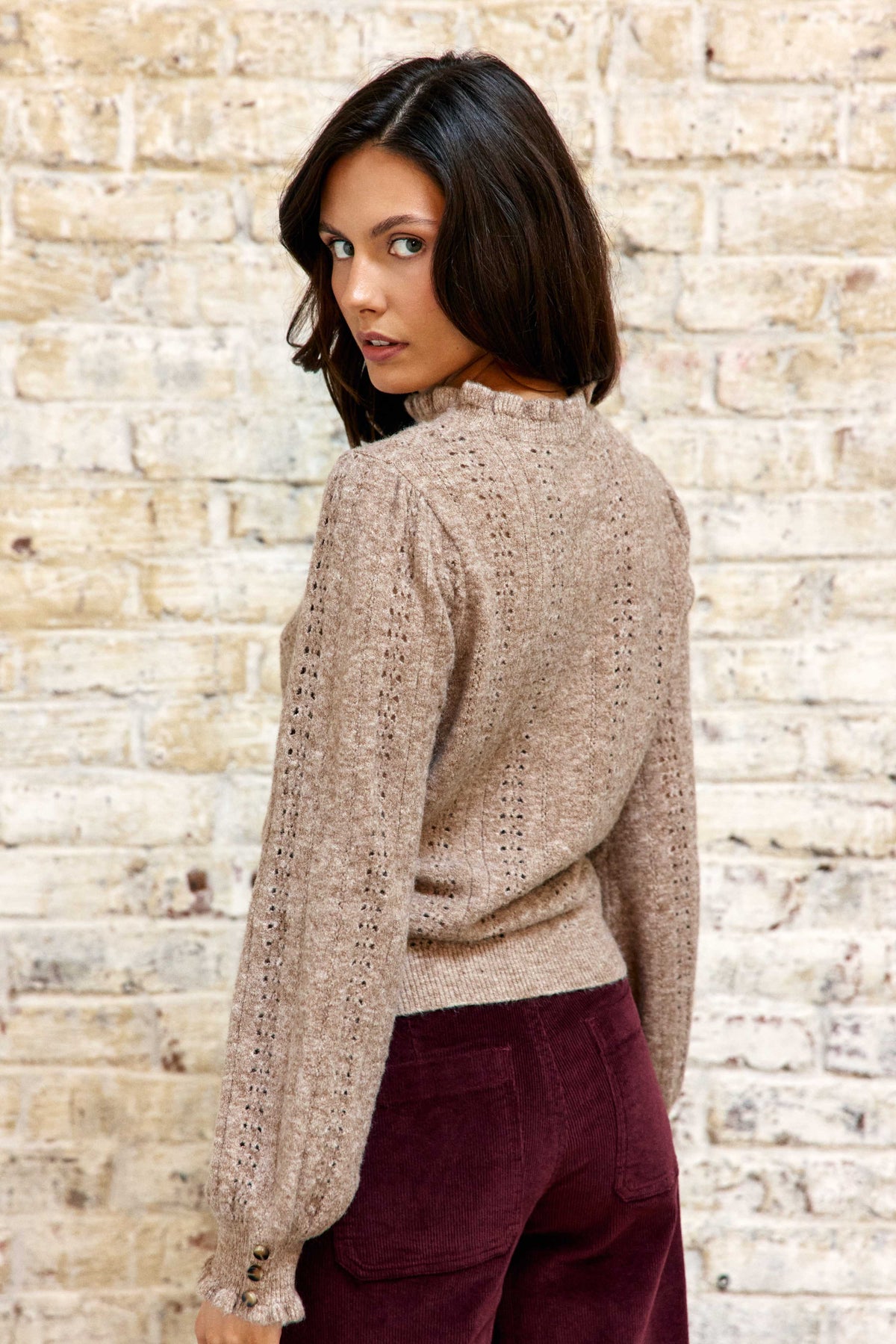 Maxine – Fantasiestrickpullover