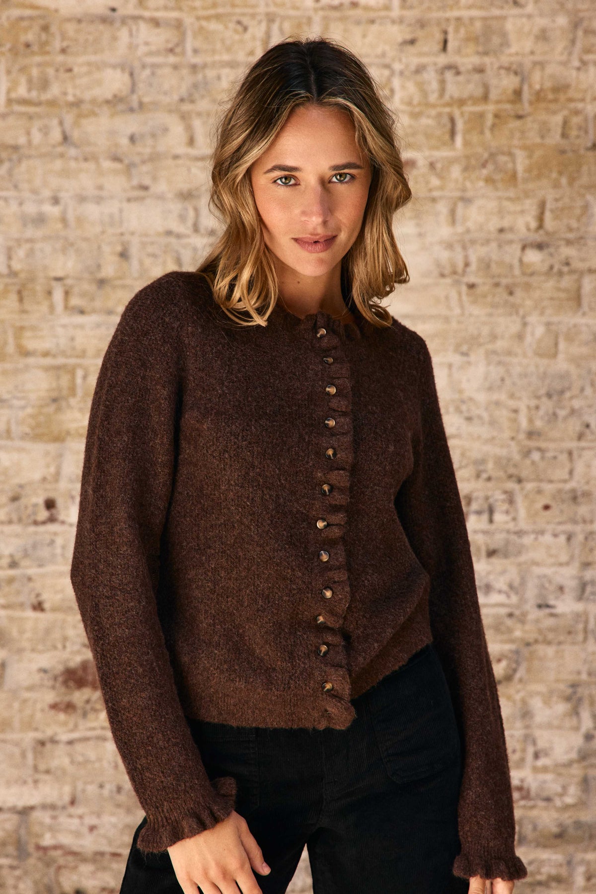 Maxine – Strickpullover mit Fantasiemuster