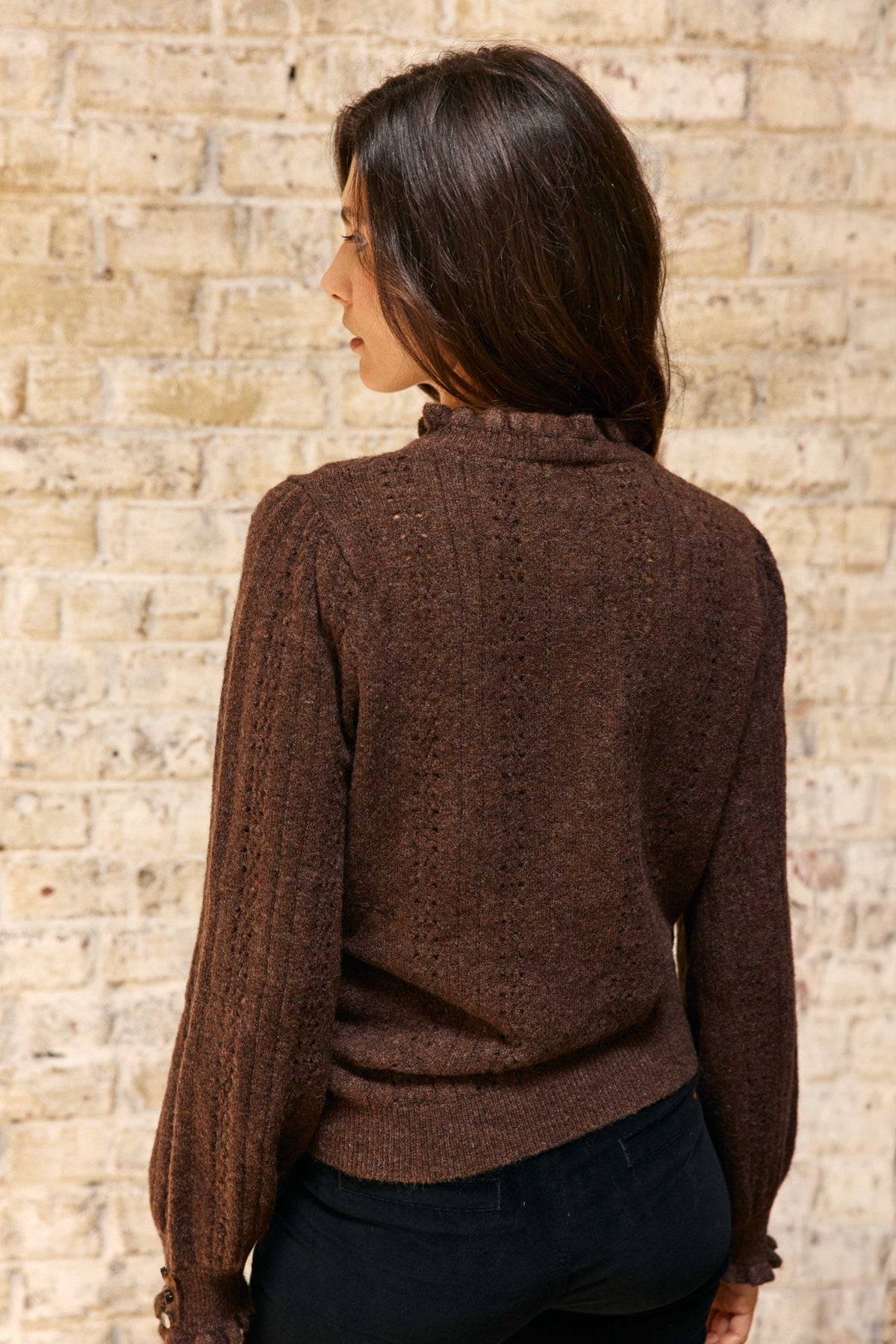 Maxine – Zopfstrickpullover