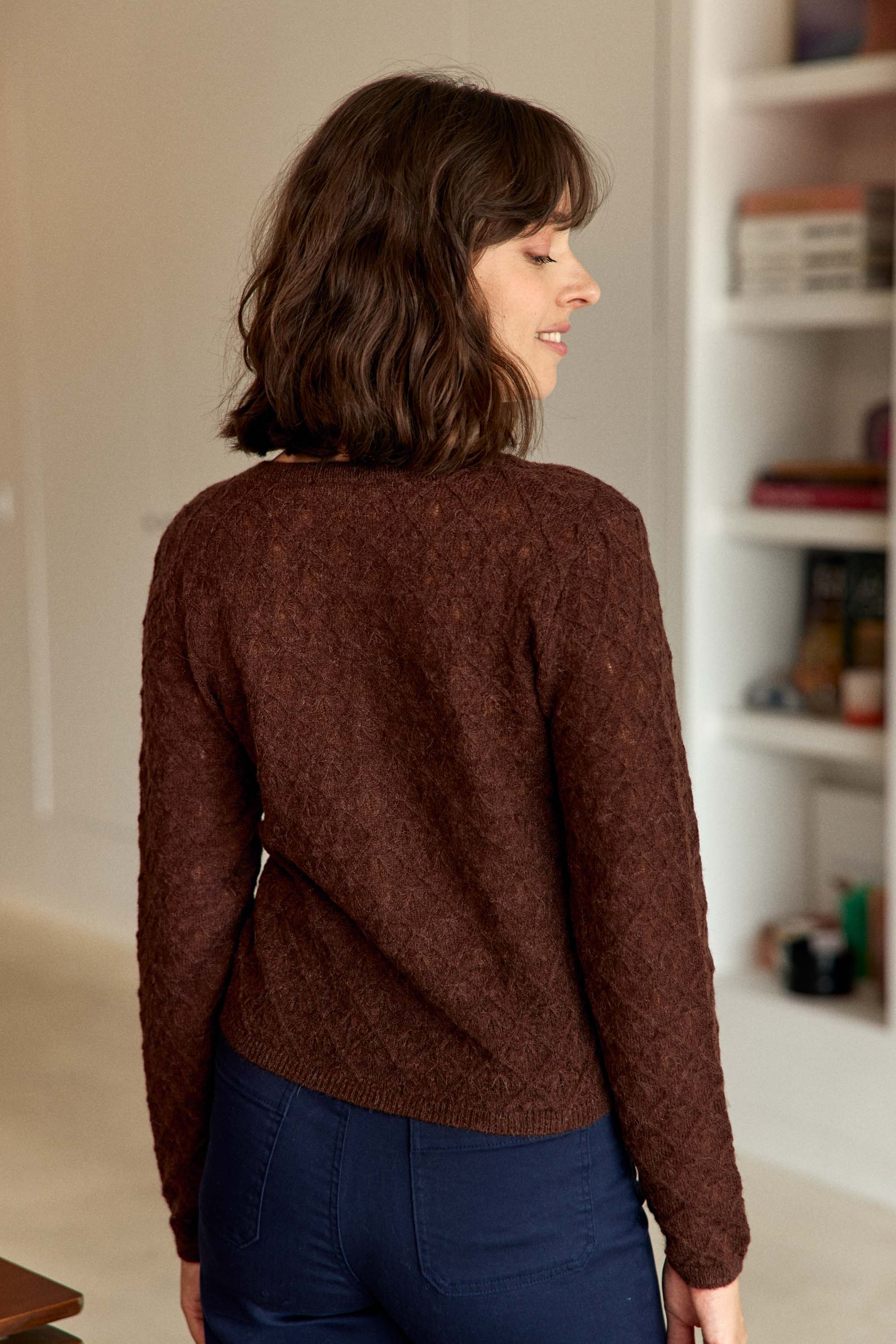 Gilet Meg - Marron