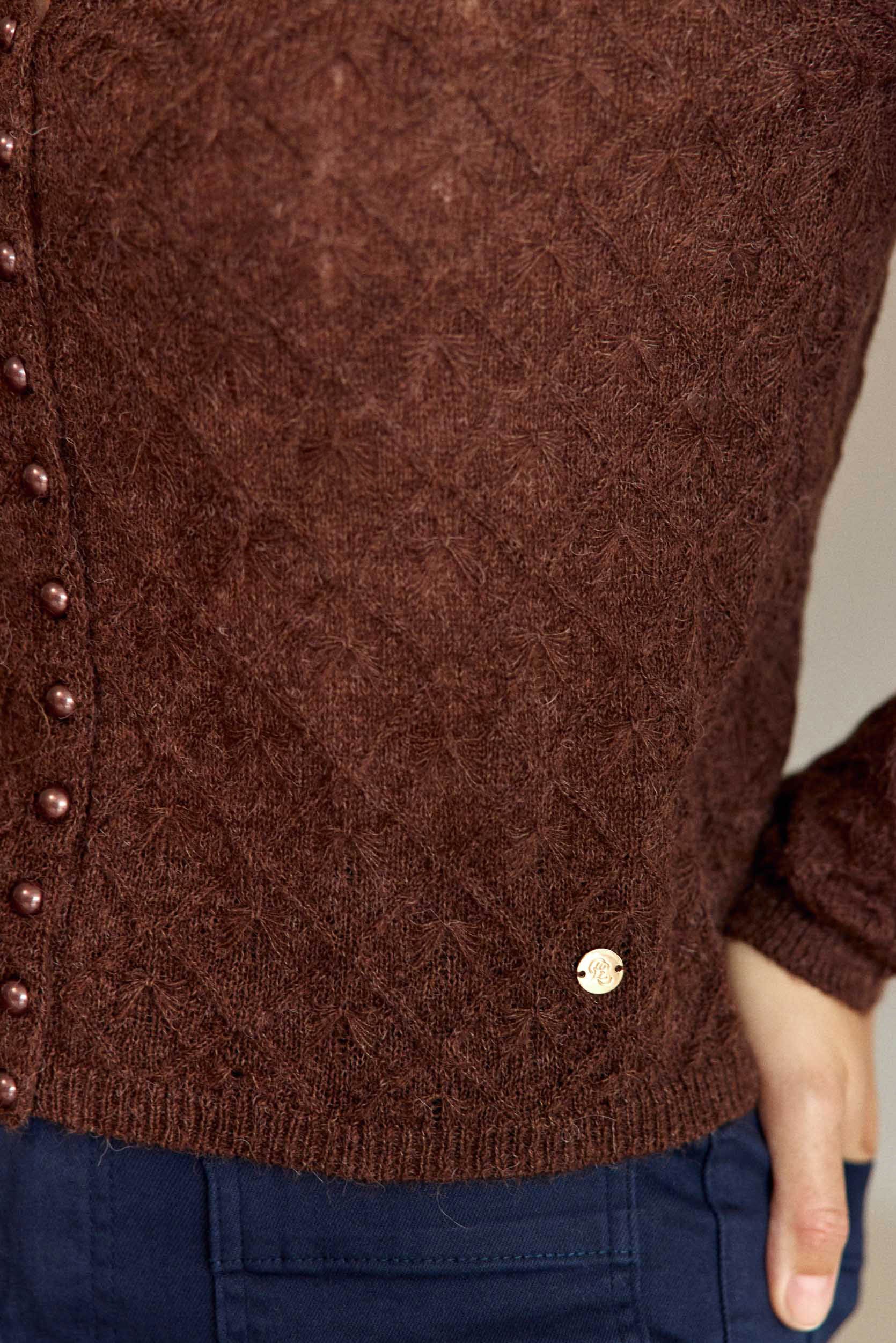Gilet Meg - Marron