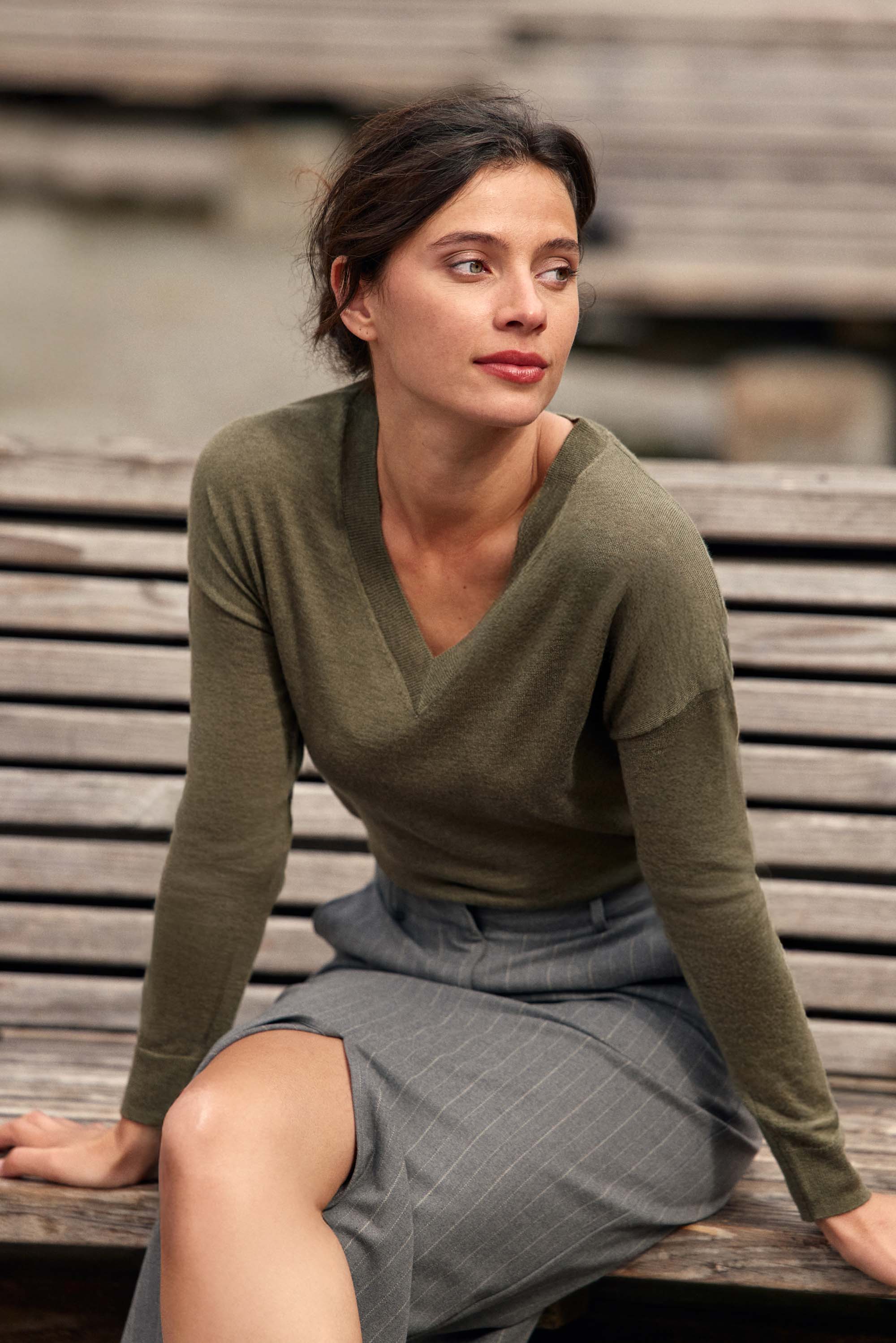 Melya Sweater - Khaki
