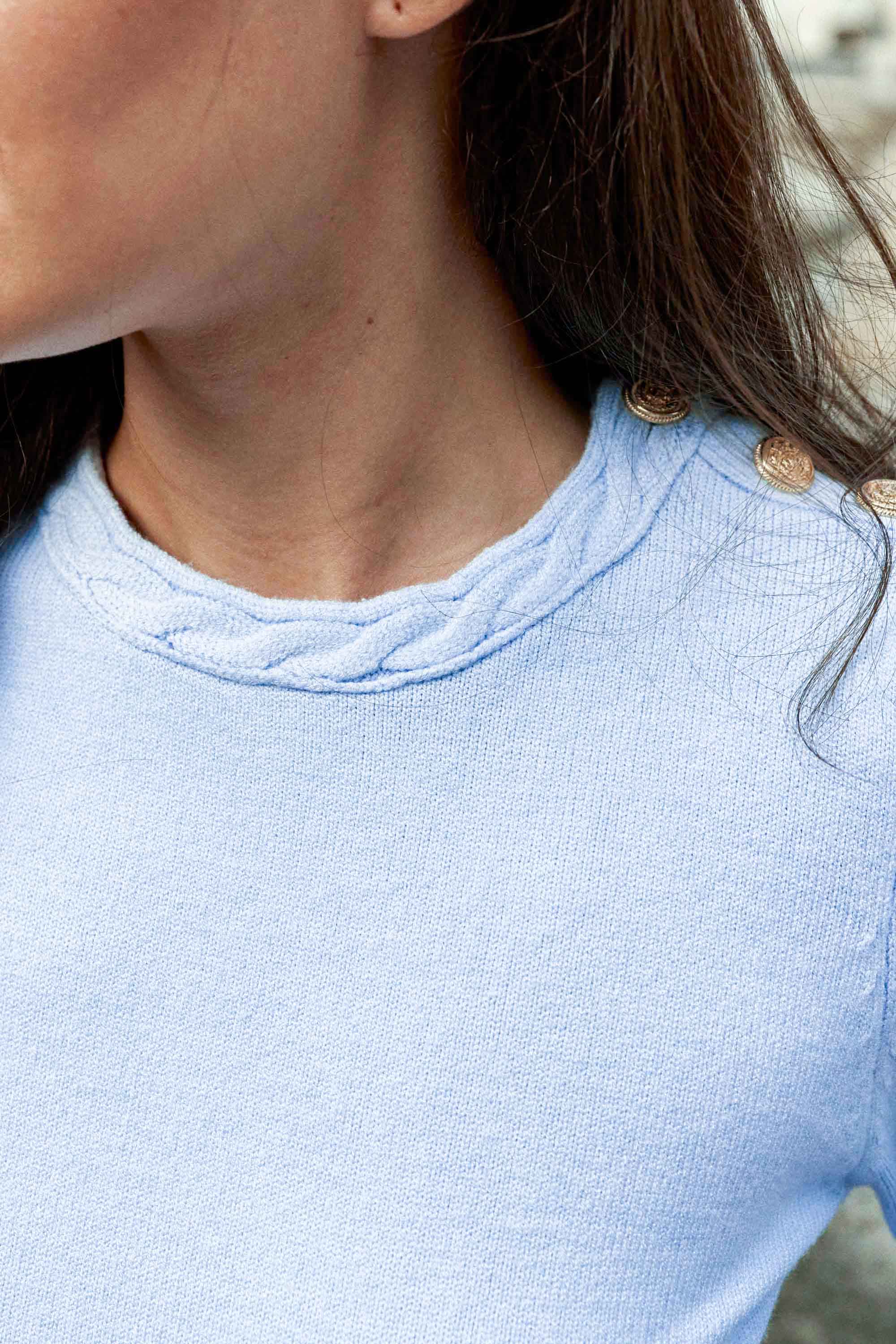 Sky blue sweater - Mingo