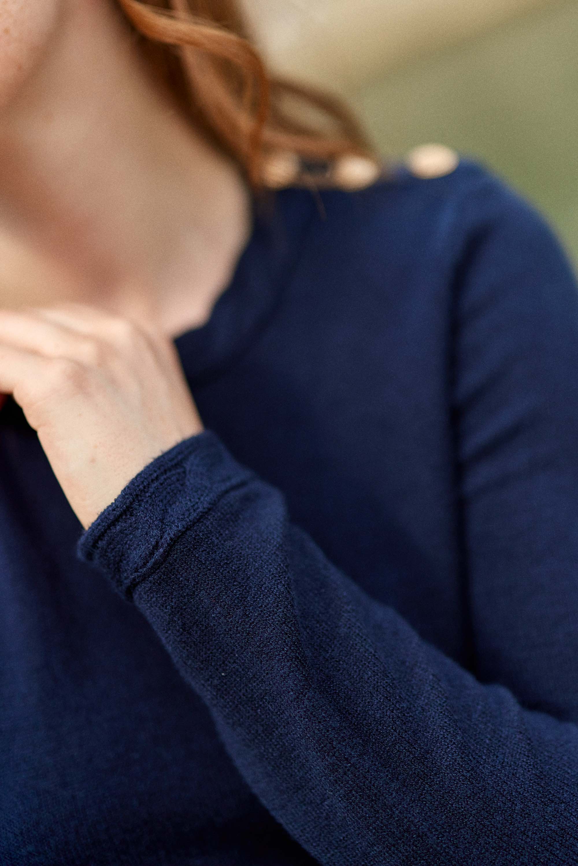 Navy sweater - Mingo